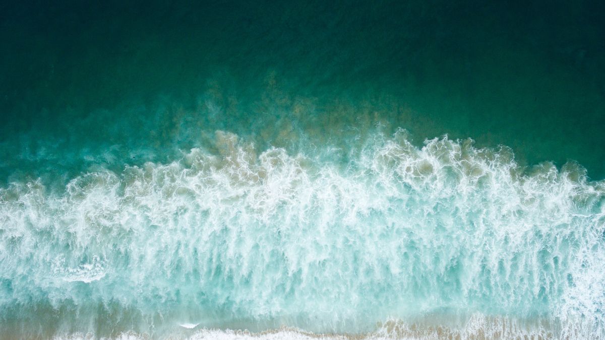 HD desktop wallpaper: Nature, Waves, View From Above, Foam download ...