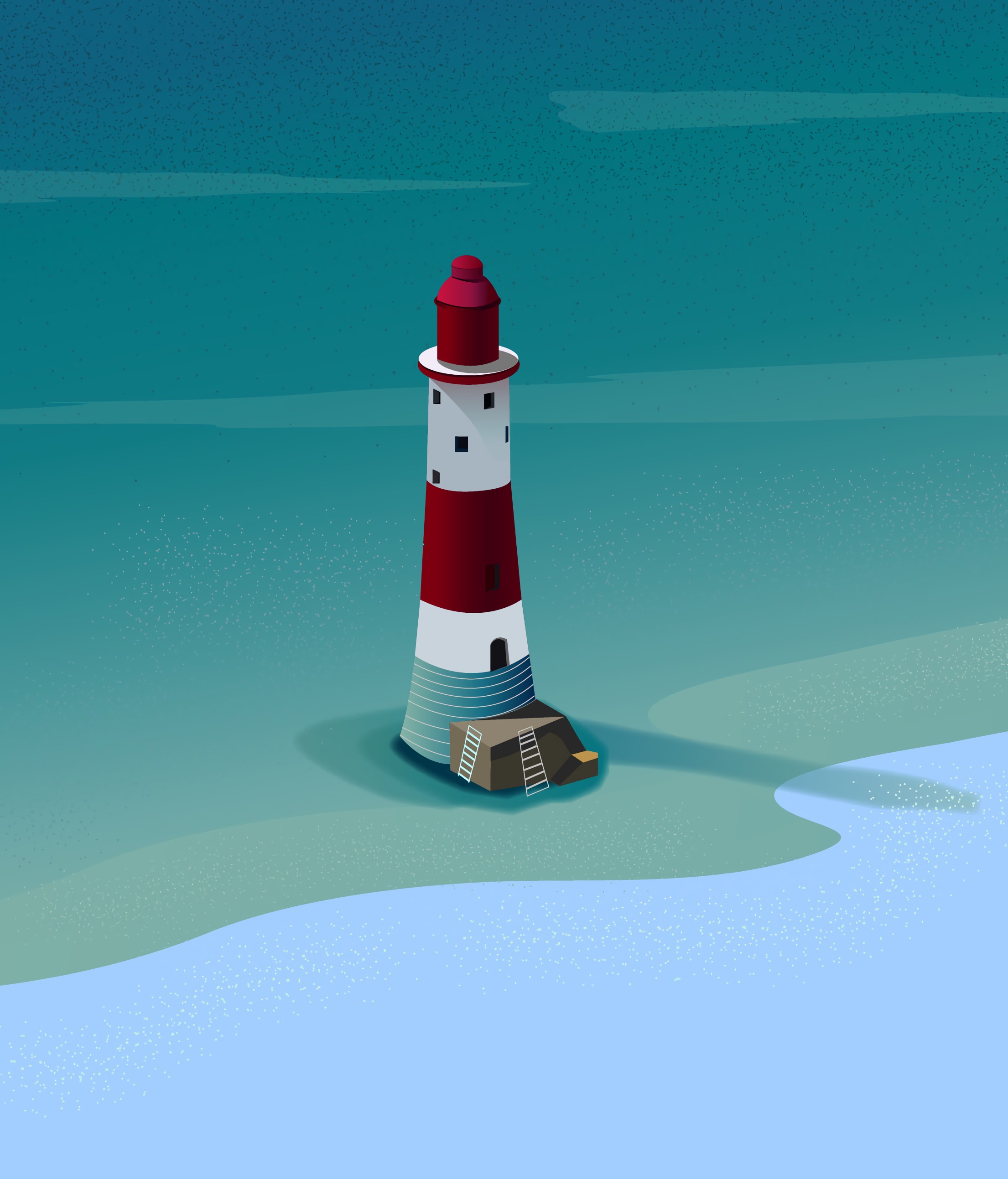 vector, art, architecture, structure, lighthouse