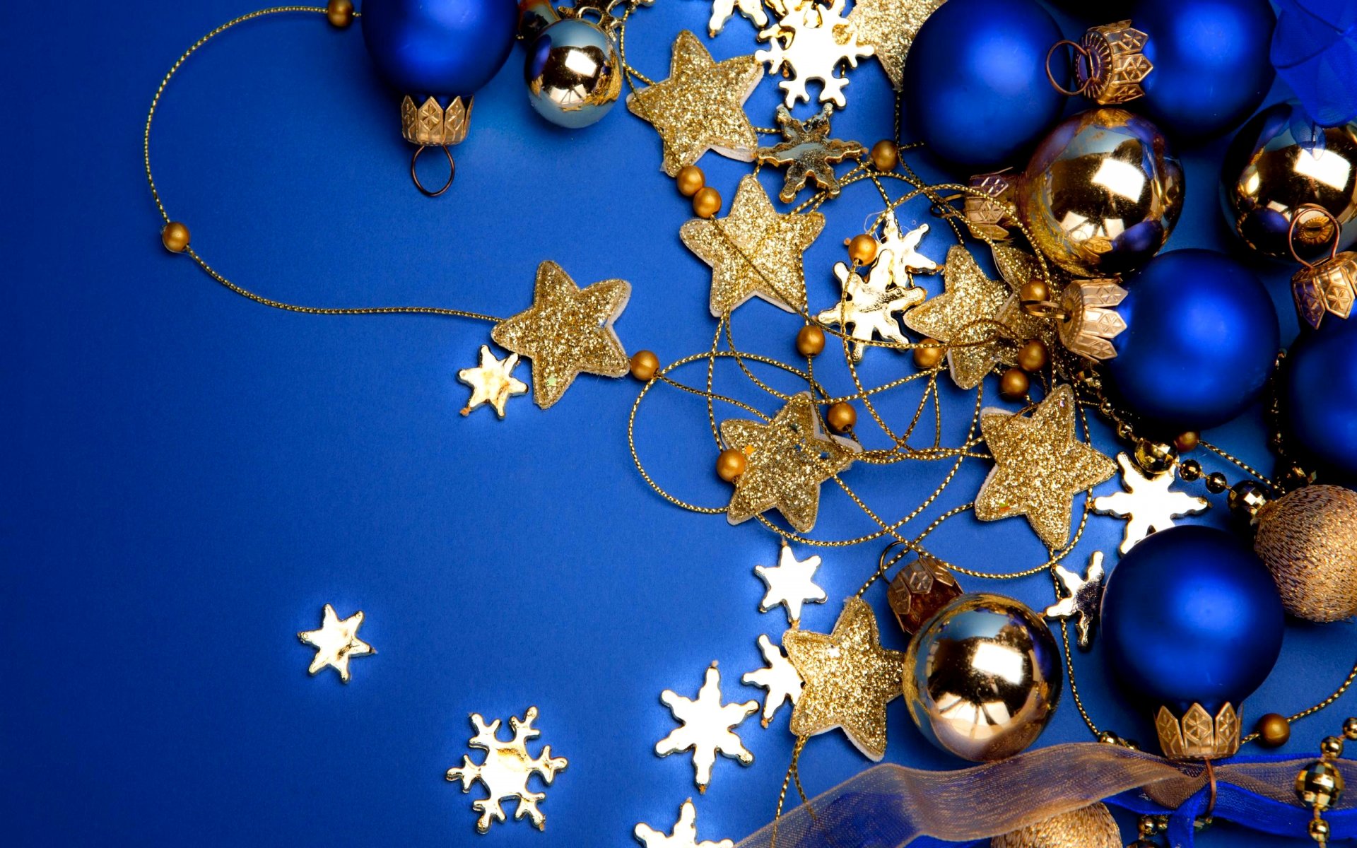 golden, holiday, christmas, blue, christmas ornaments, decoration, star