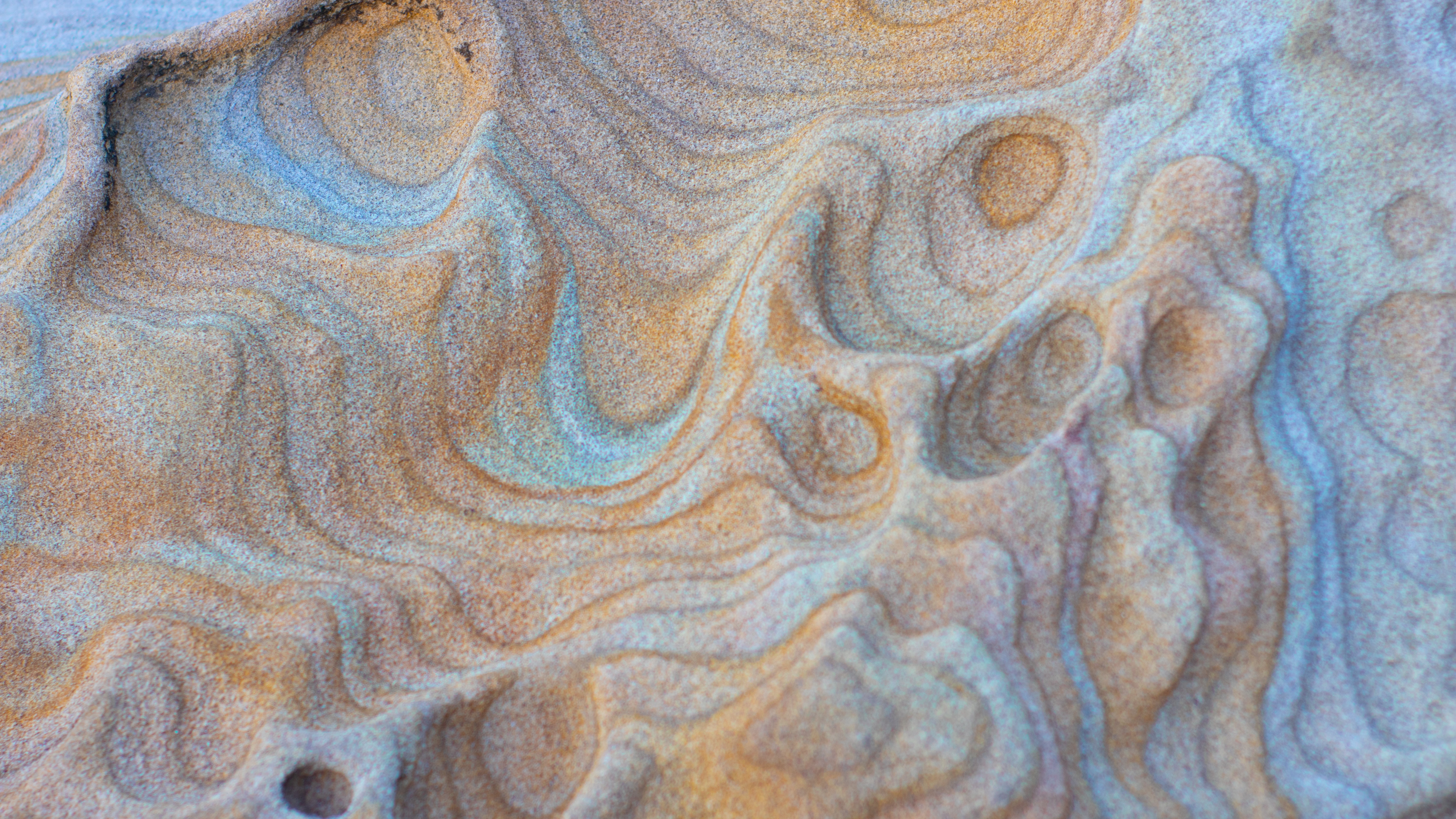 Stone waves, sandy, wavy, textures Free Stock Photos