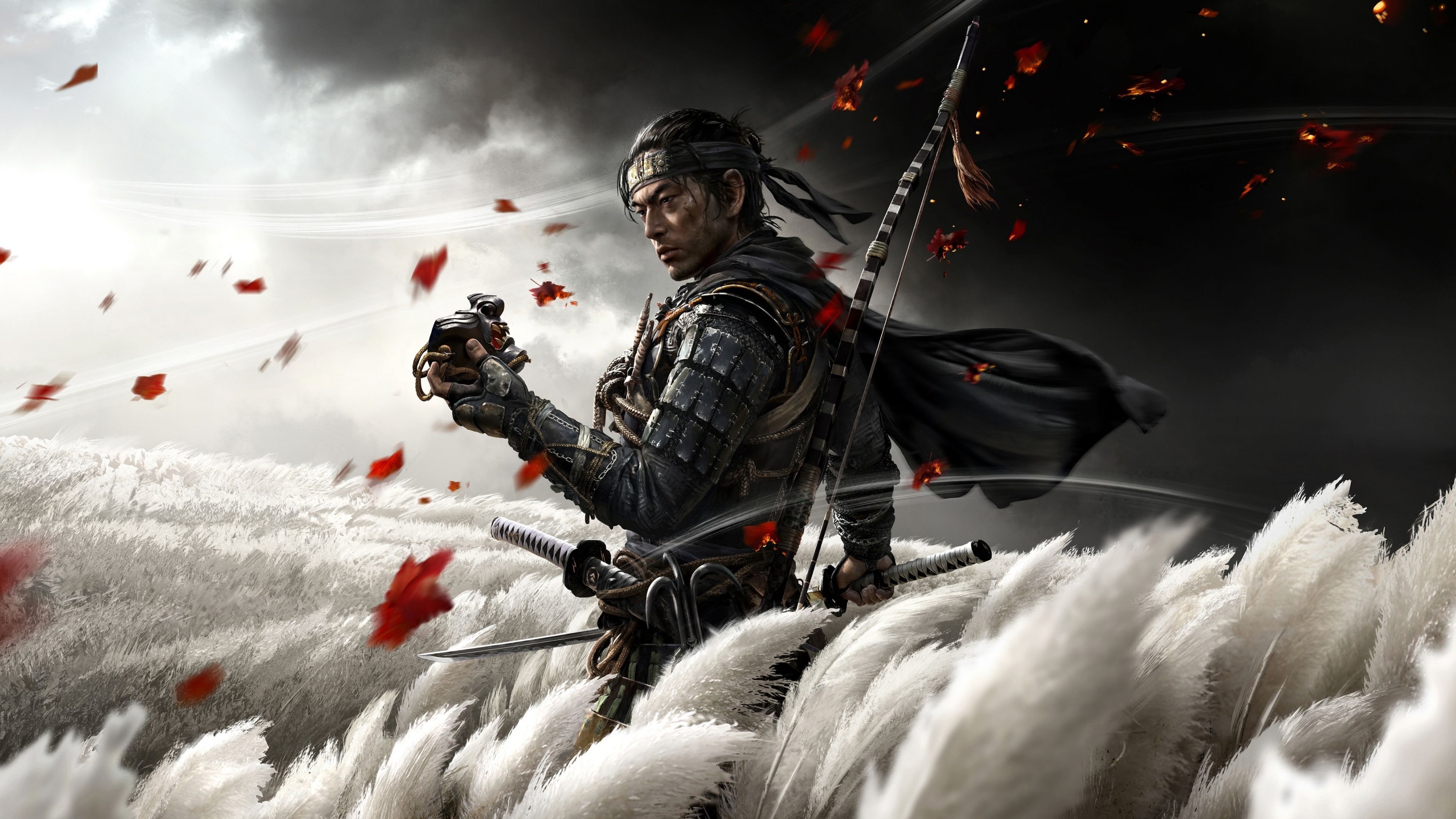 Ninja Vs Samurai 4K wallpaper download
