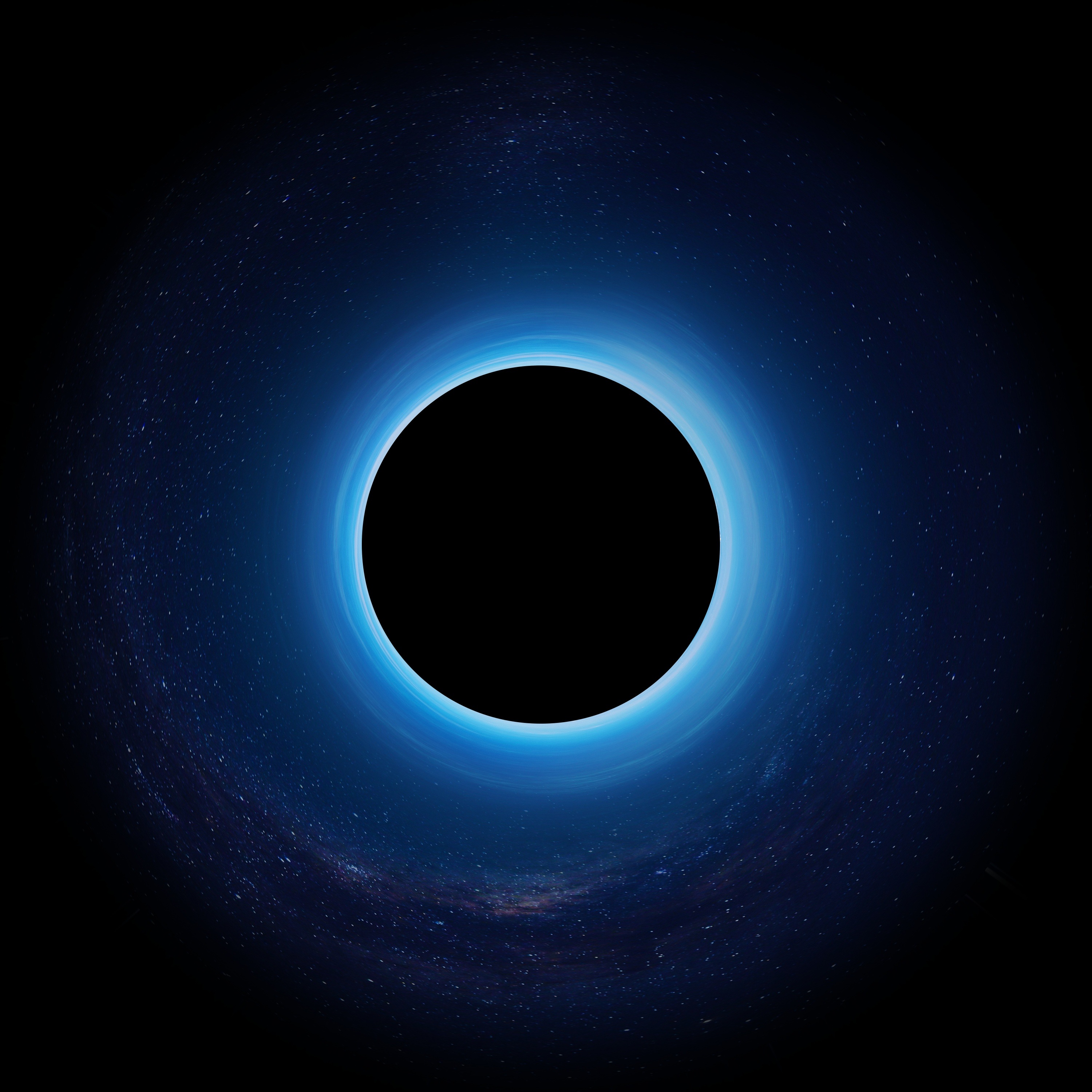 100835 descargar fondo de pantalla universo, estrellas, espacio, planeta, eclipse, calabozo, agujero negro, singularidad: protectores de pantalla e imágenes gratis
