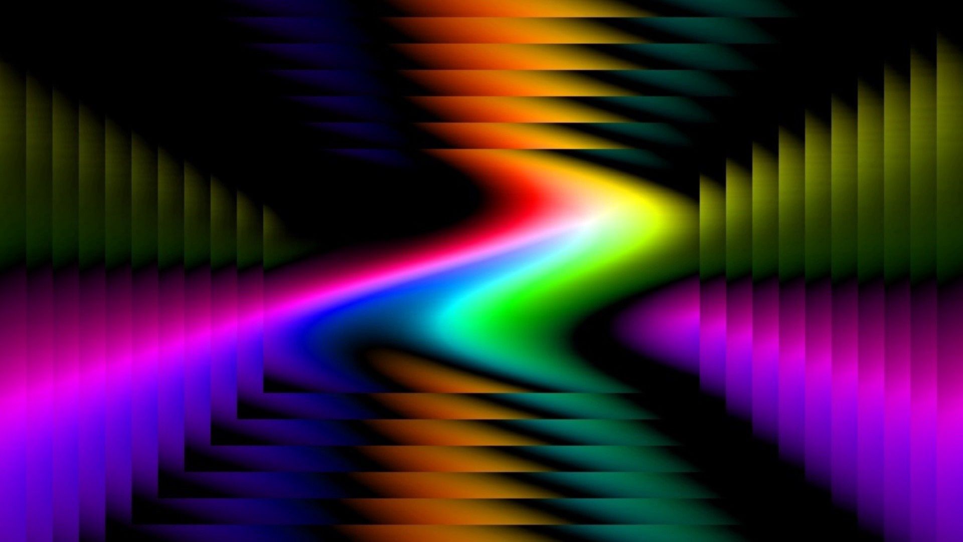 abstract, background, lines, colorful, colourful, bends HD wallpaper