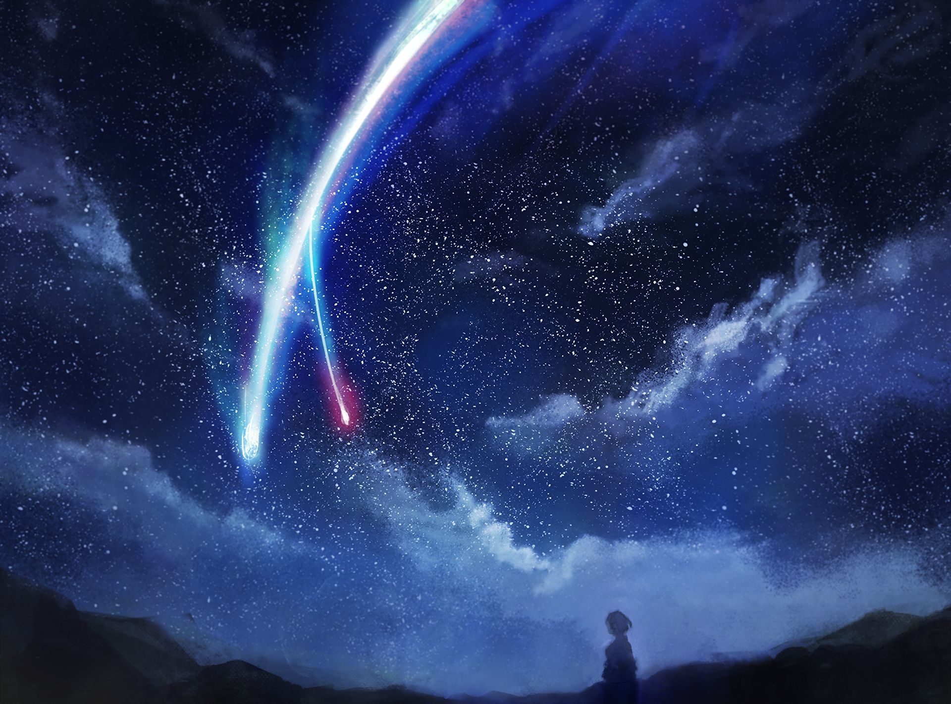 Комета из аниме твое имя