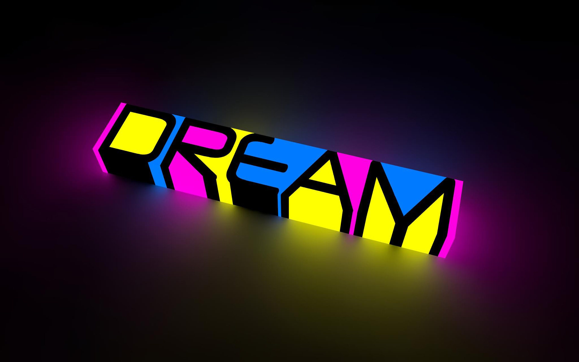 neon, dream, abstract HD wallpaper
