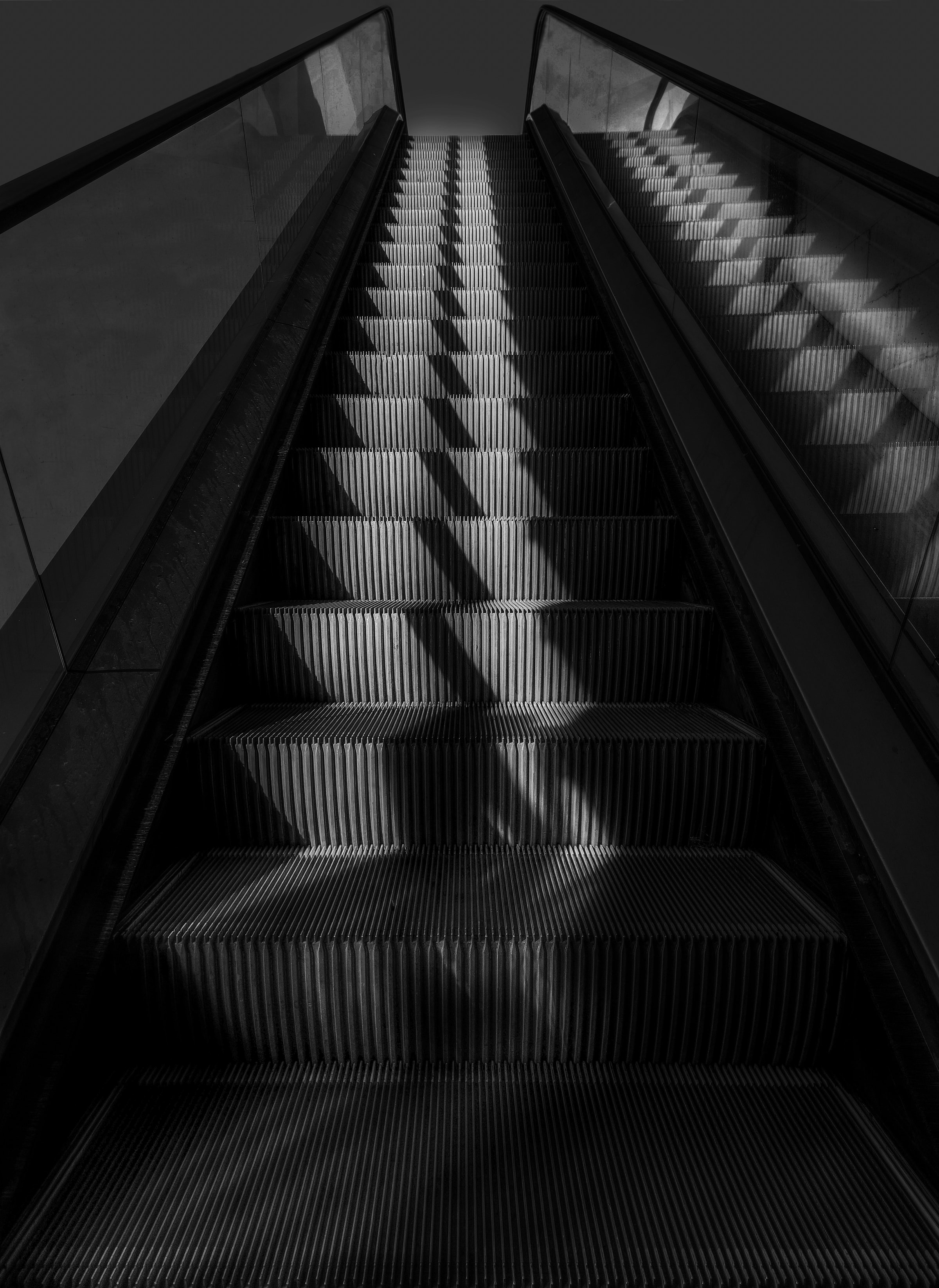 78988 Screensavers and Wallpapers Stairs for phone. Download miscellanea, miscellaneous, grey, bw, chb, stairs, ladder, escalator pictures for free