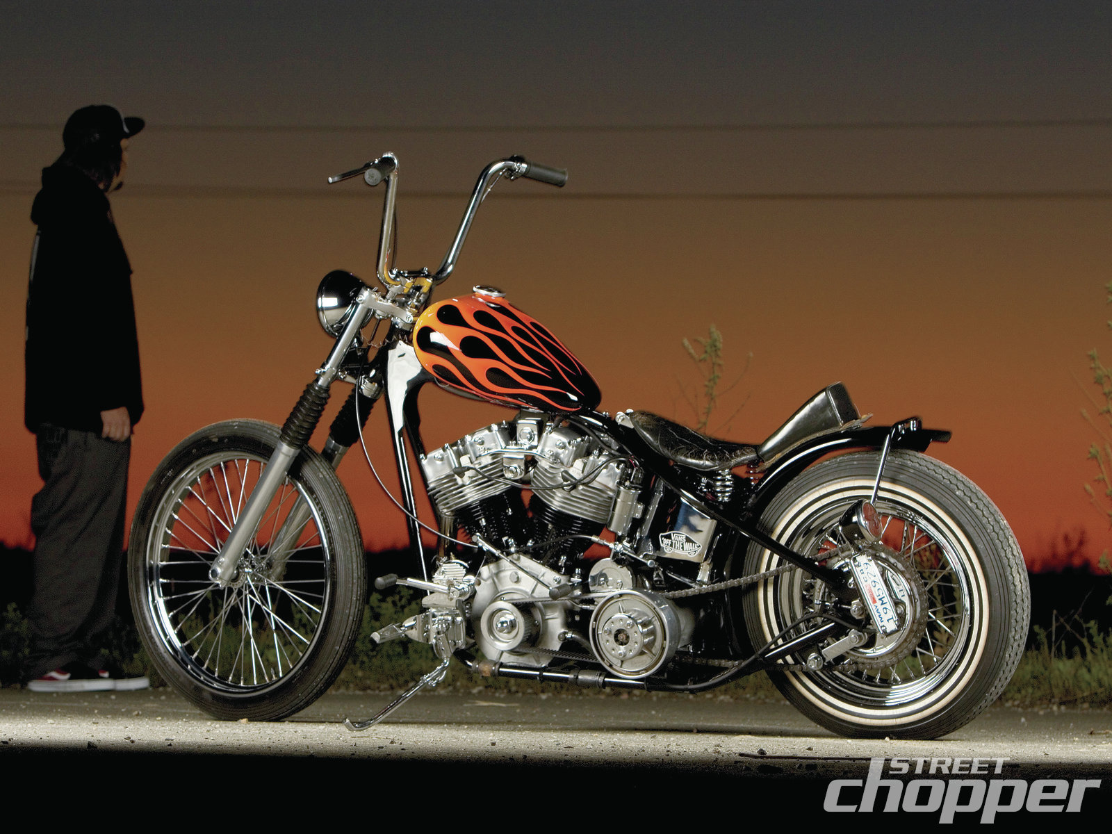 HD desktop wallpaper: Motorcycle, Chopper, Vehicles download free picture  #784449