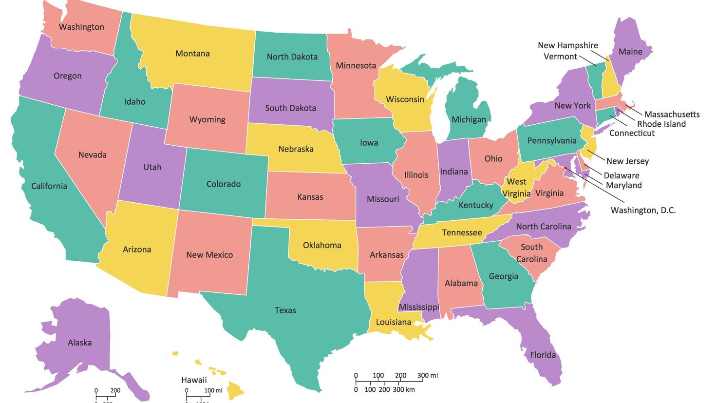 Пшеничные штаты. The United States of America карта. Карта Америки со Штатами. Соединенные штаты Америки на карте. Карта USA со Штатами.