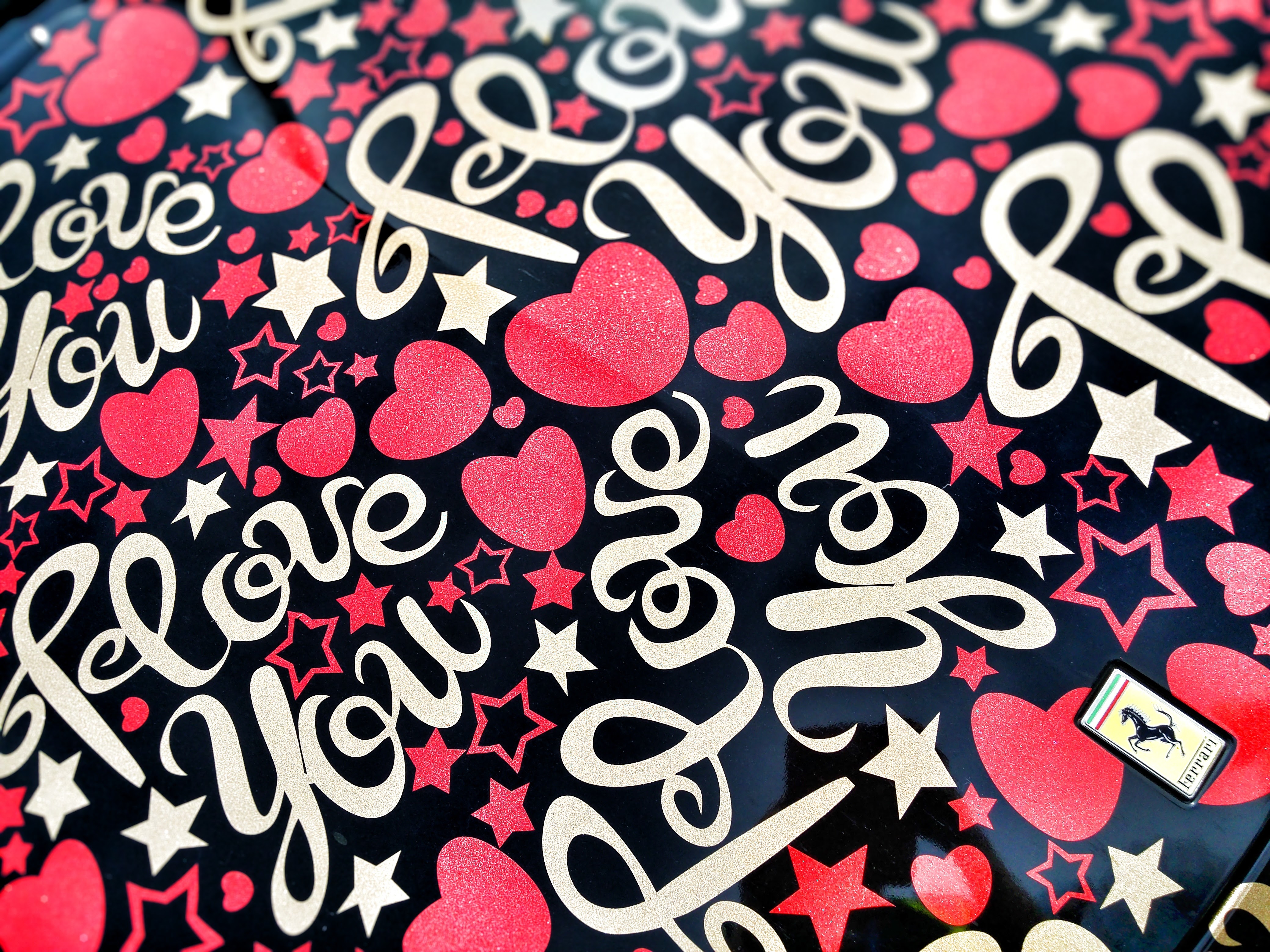 hearts, stars, love, words, paint, lettering, inscriptions