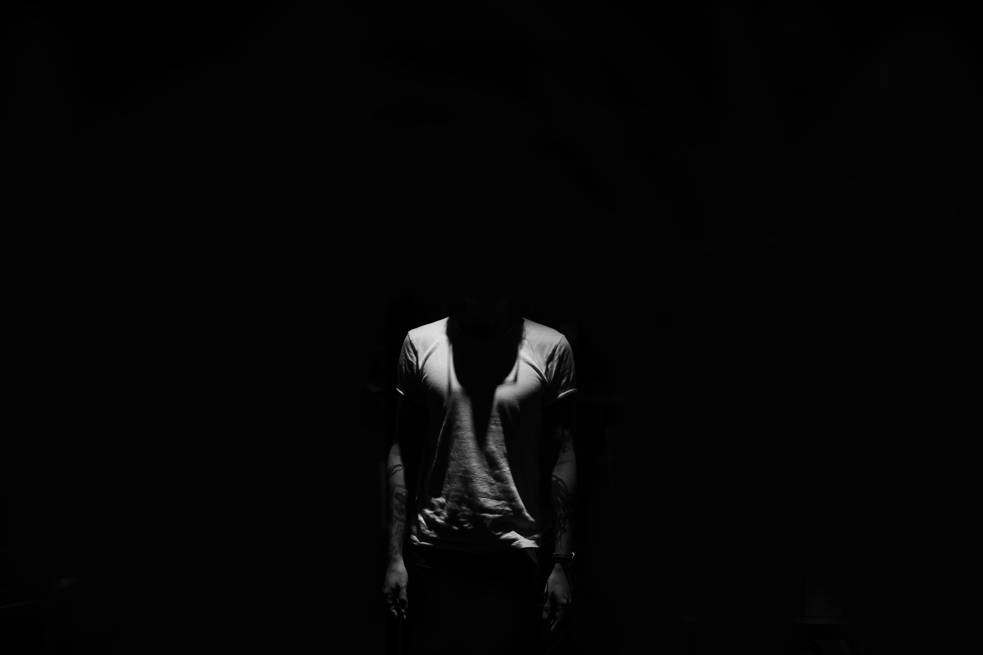 shadow, black, dark, darkness, silhouette, bw, chb High Definition image