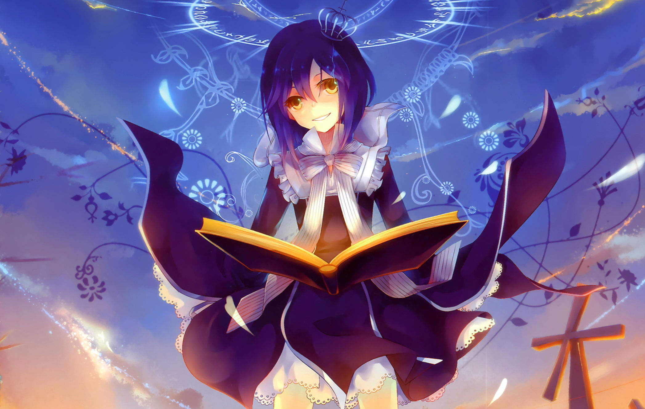 Mobile wallpaper: Dhiea, Secrets, Original, Book, Anime, 248233 download  the picture for free.