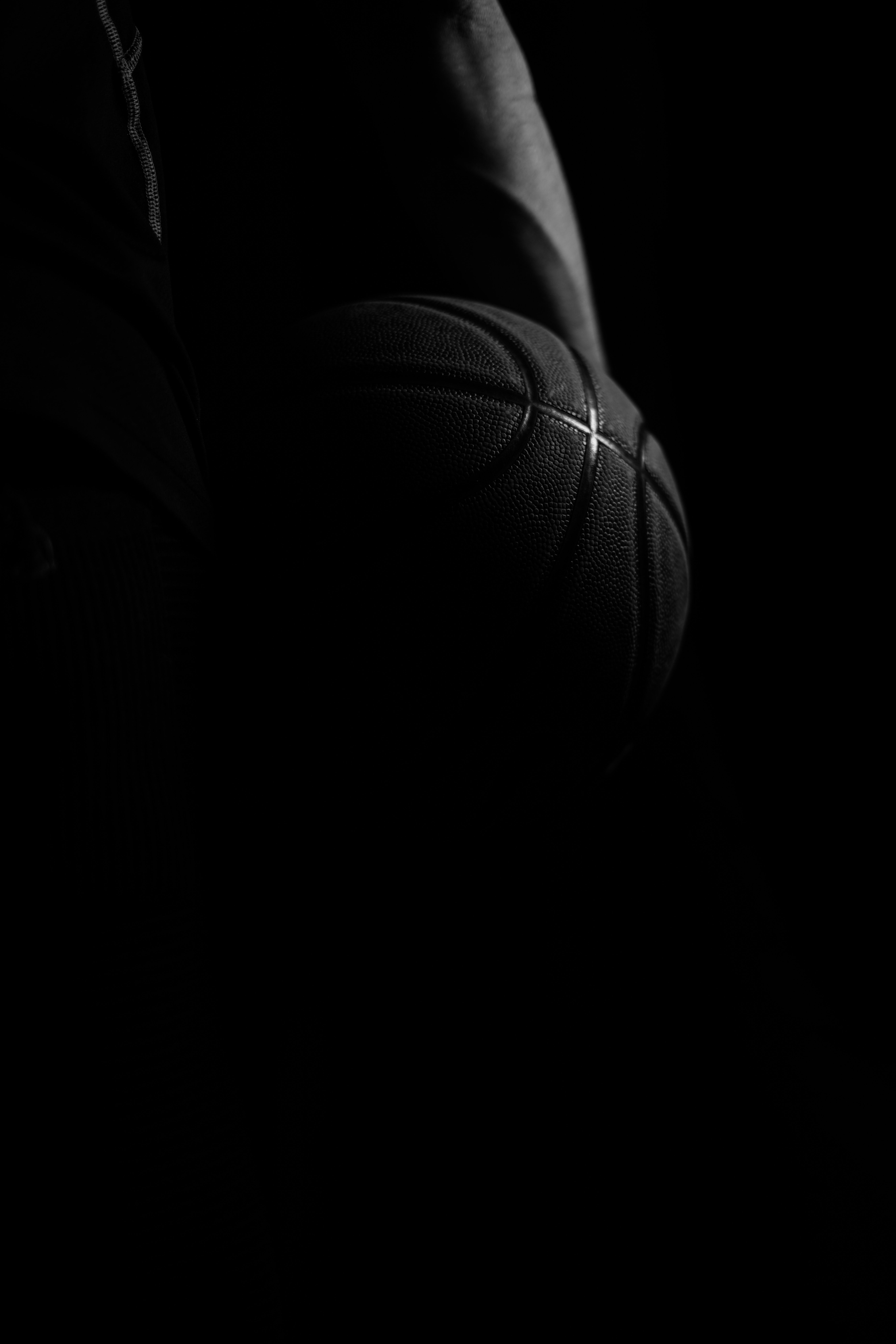 58243 baixar papel de parede basquetebol, preto, o preto, bw, chb, bola, basquete - protetores de tela e imagens gratuitamente