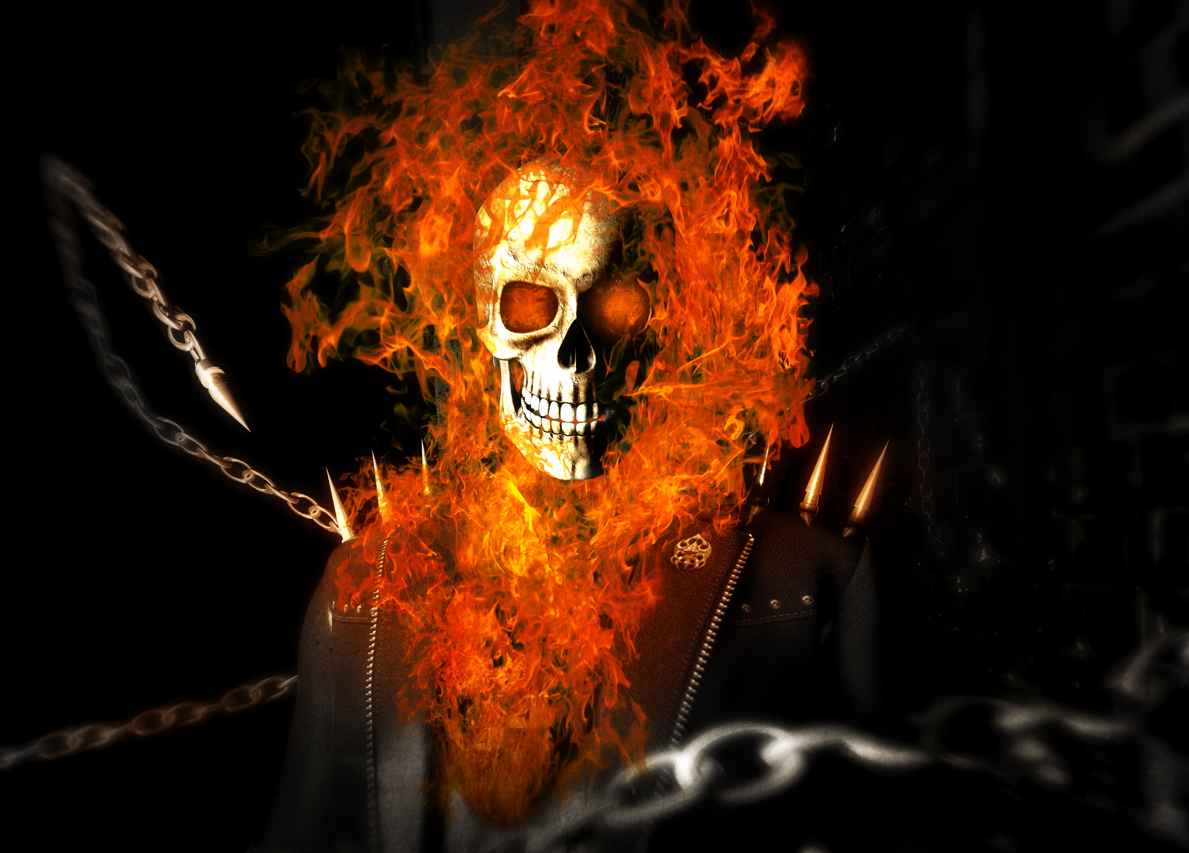 Mobile wallpaper: Ghost Rider, Movie, 919542 download the picture for free.