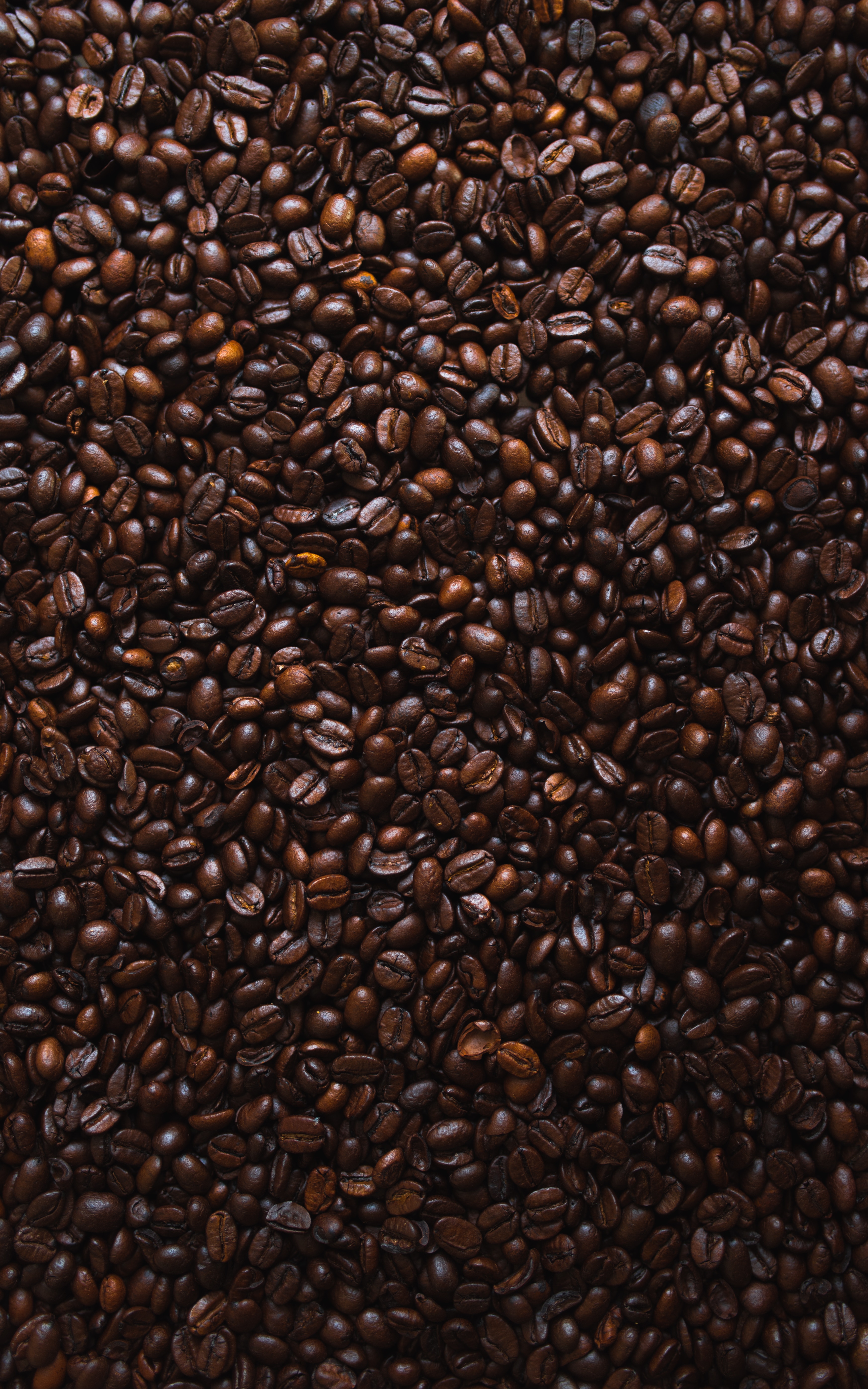Phone Background roasted, coffee beans, texture, grains