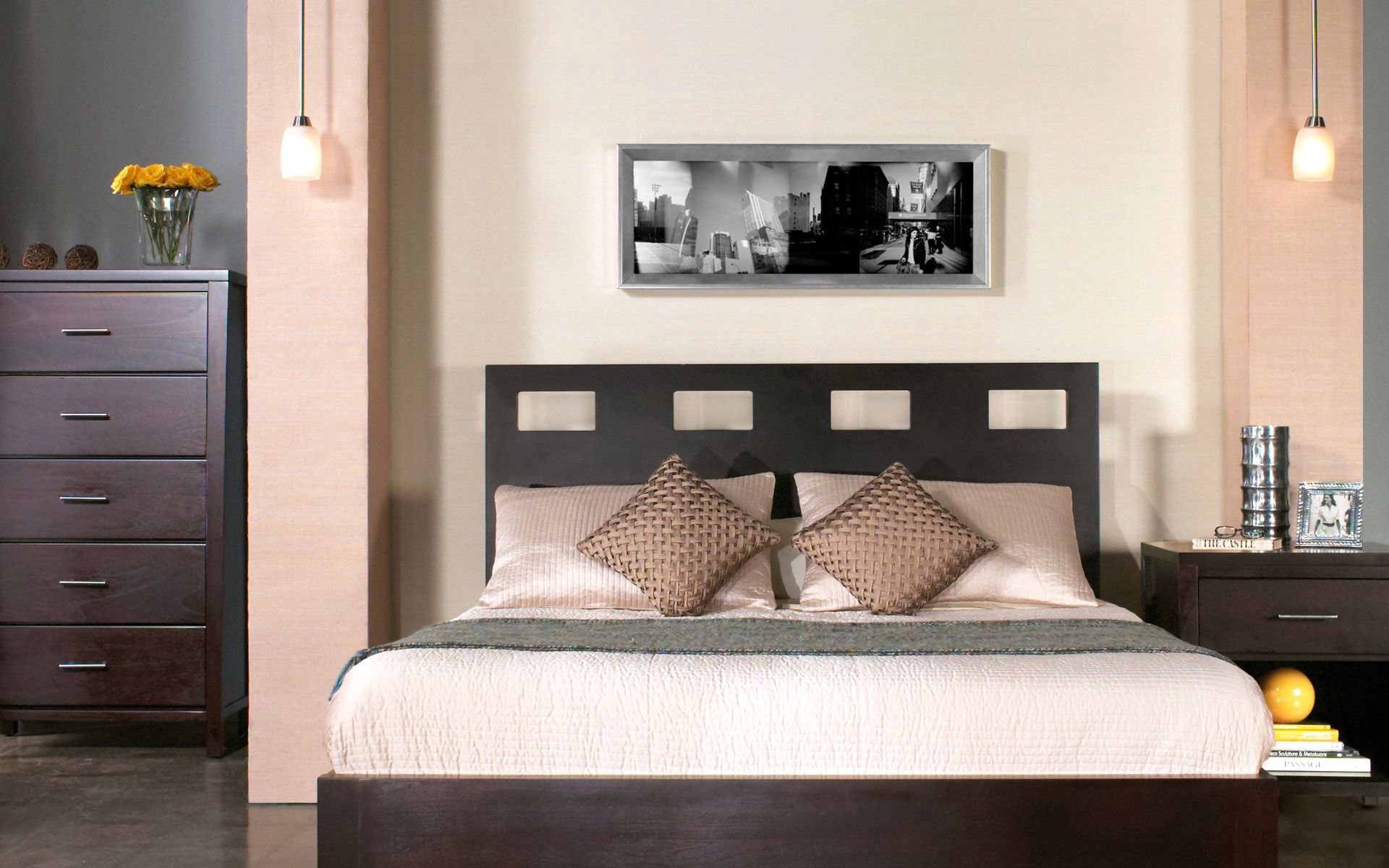 design, miscellanea, interior, bed Lock Screen Images