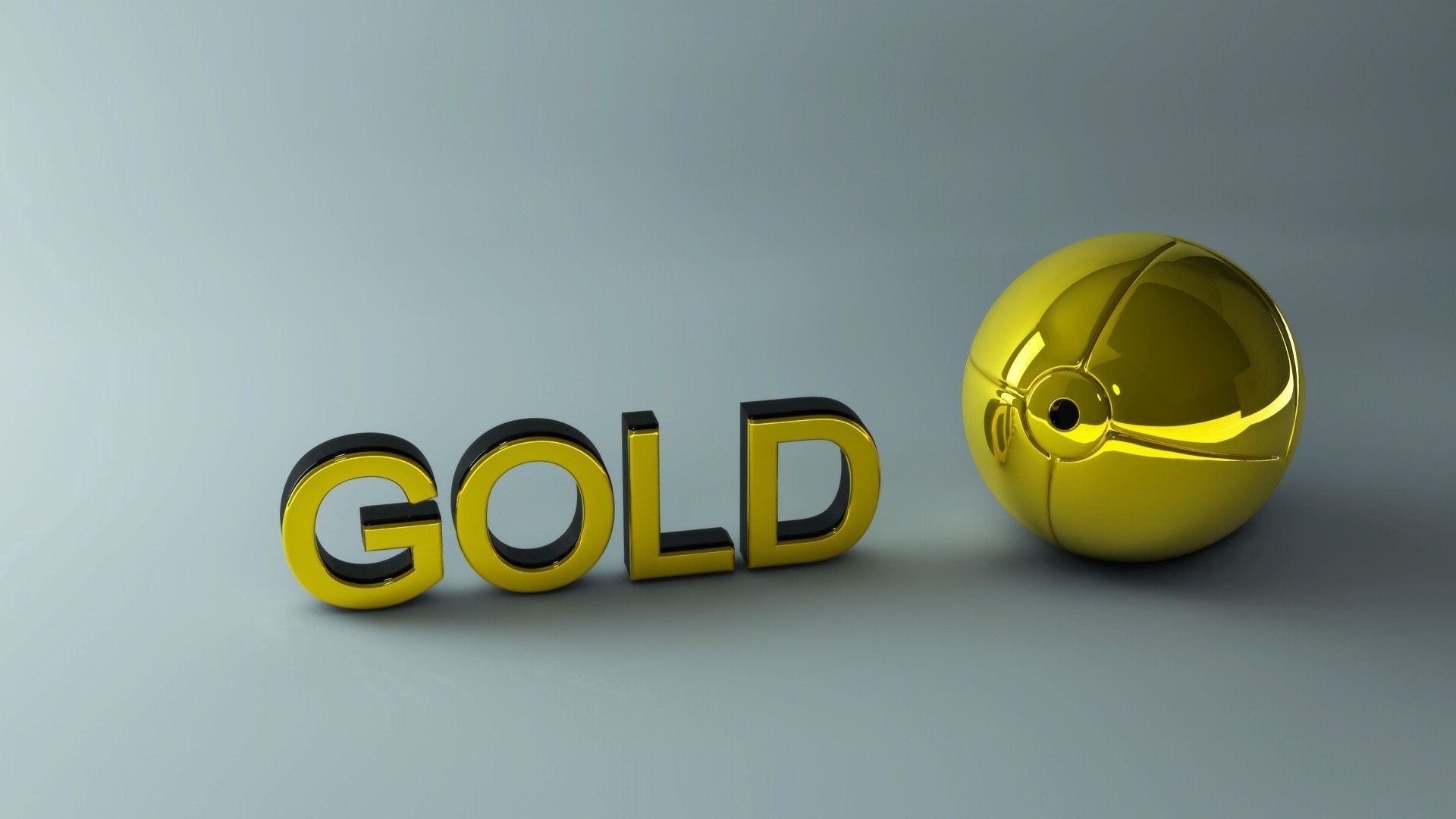 gold, ball, words, letters Image for desktop