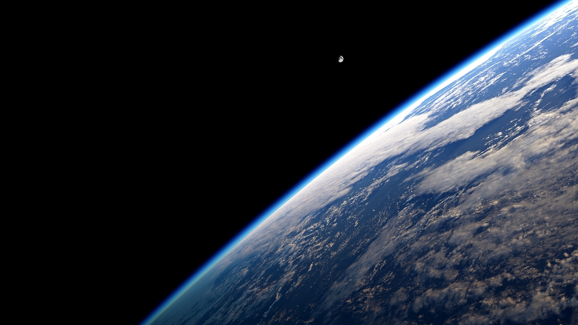 16996 descargar fondo de pantalla planetas, negro, paisaje, universo, luna: protectores de pantalla e imágenes gratis