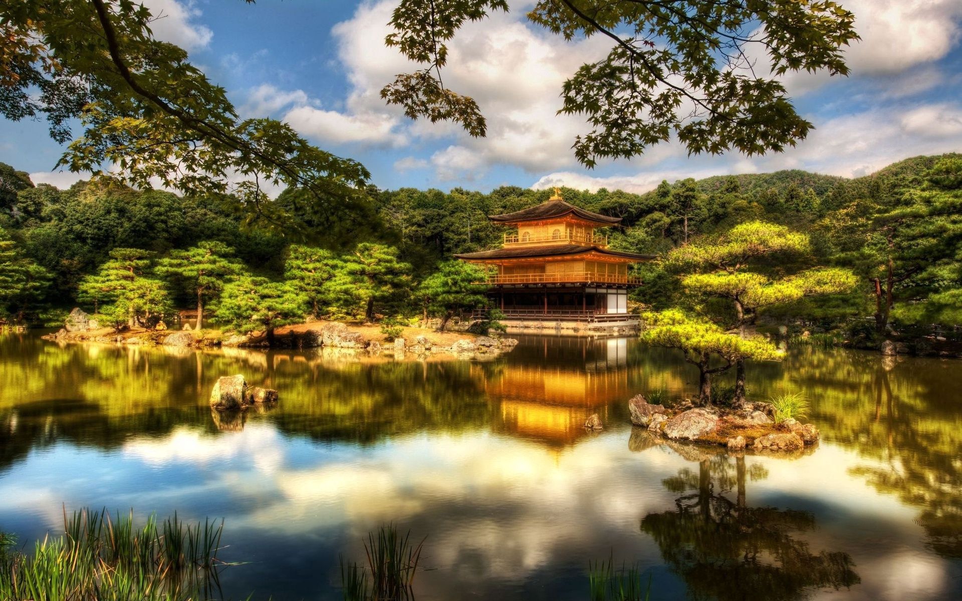HD photos mirabell, garden of zen, japan, cities