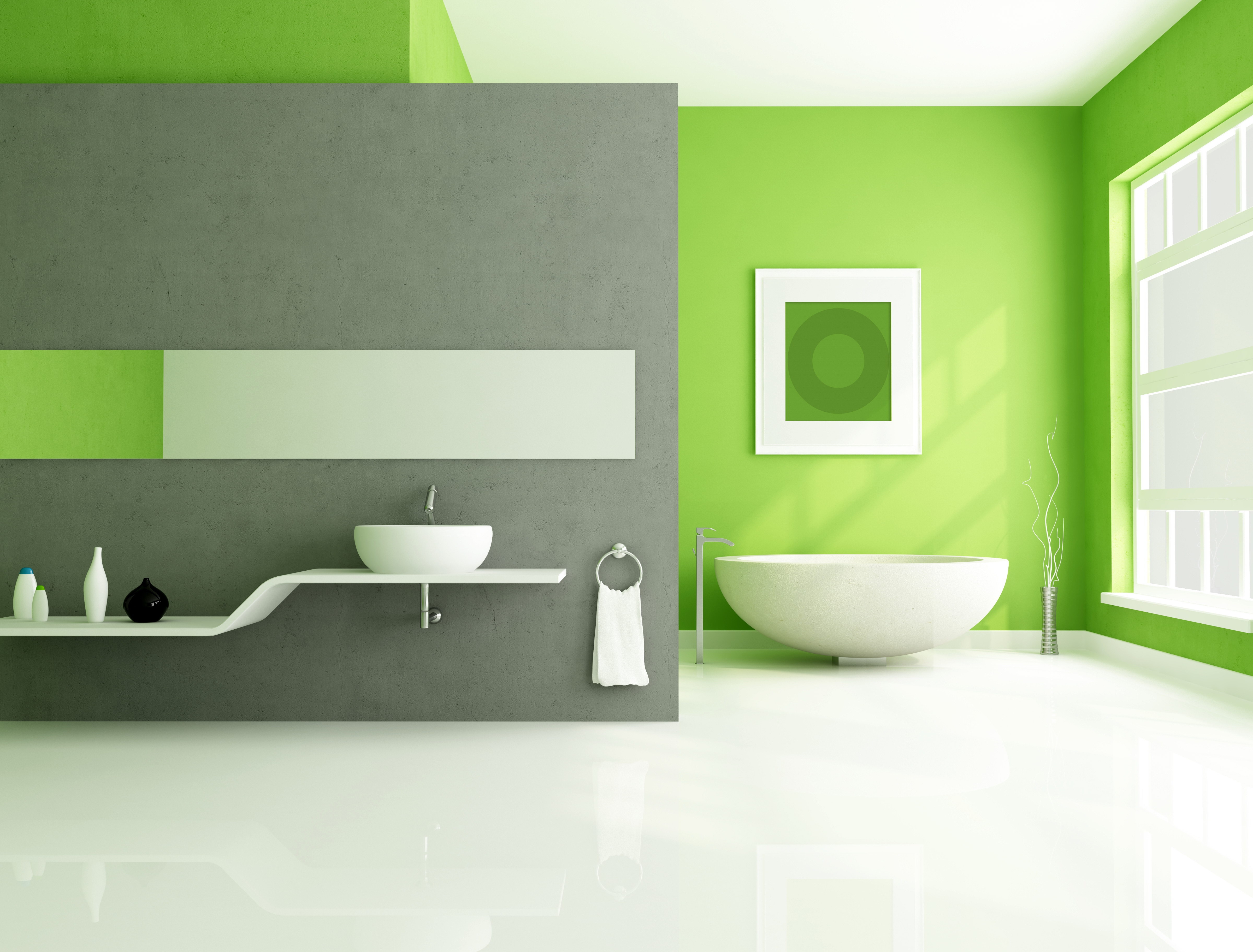 Mobile HD Wallpaper Graphics miscellanea, design, miscellaneous, bathroom