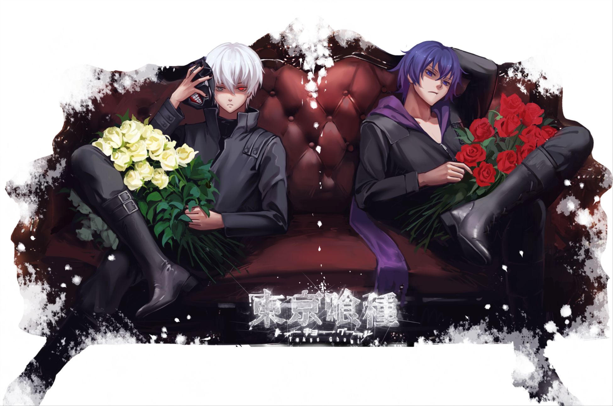 HD desktop wallpaper: Anime, Ken Kaneki, Tokyo Ghoul, Ayato Kirishima  download free picture #891627