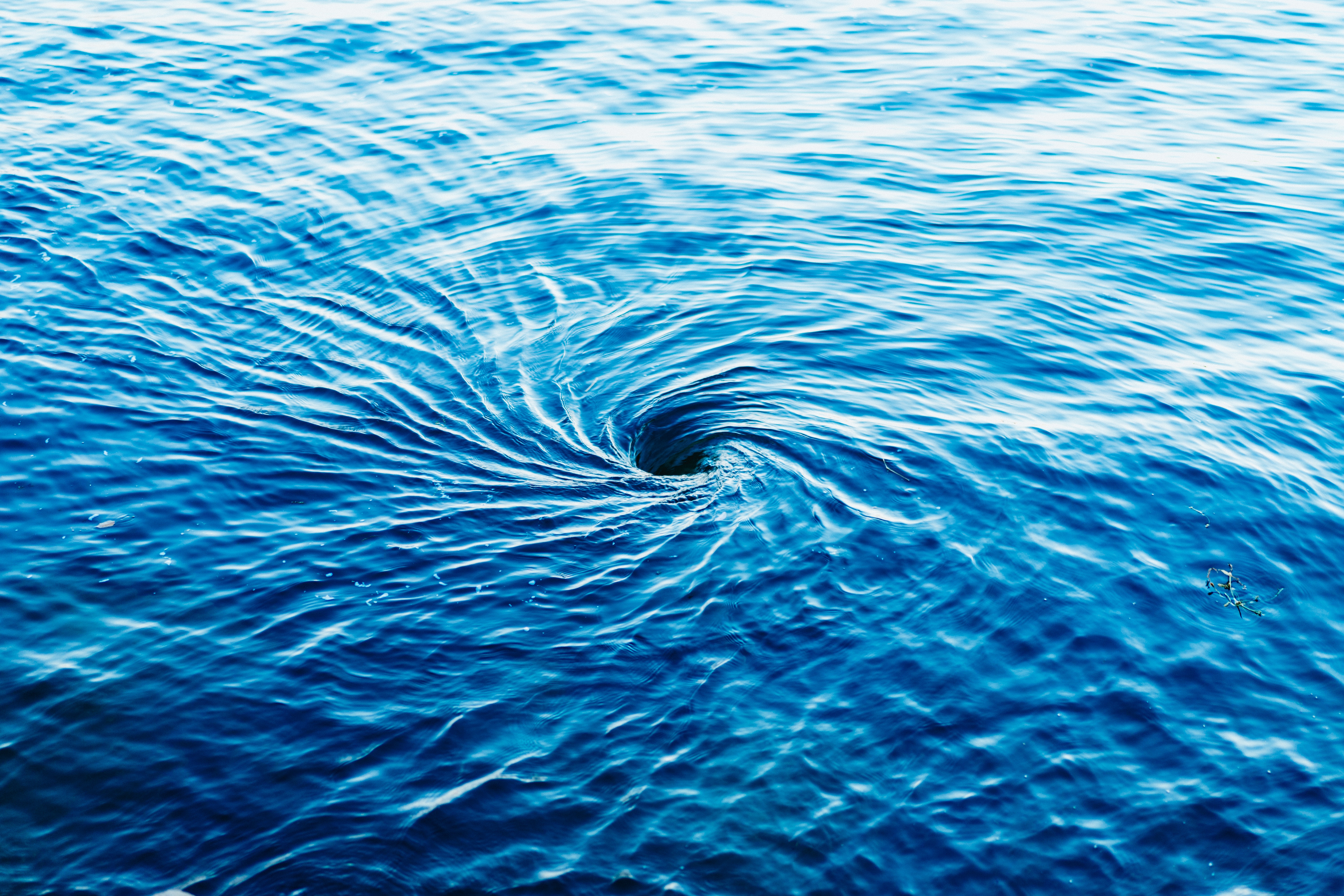 water, rotation, ripple, nature HD Wallpaper for Phone