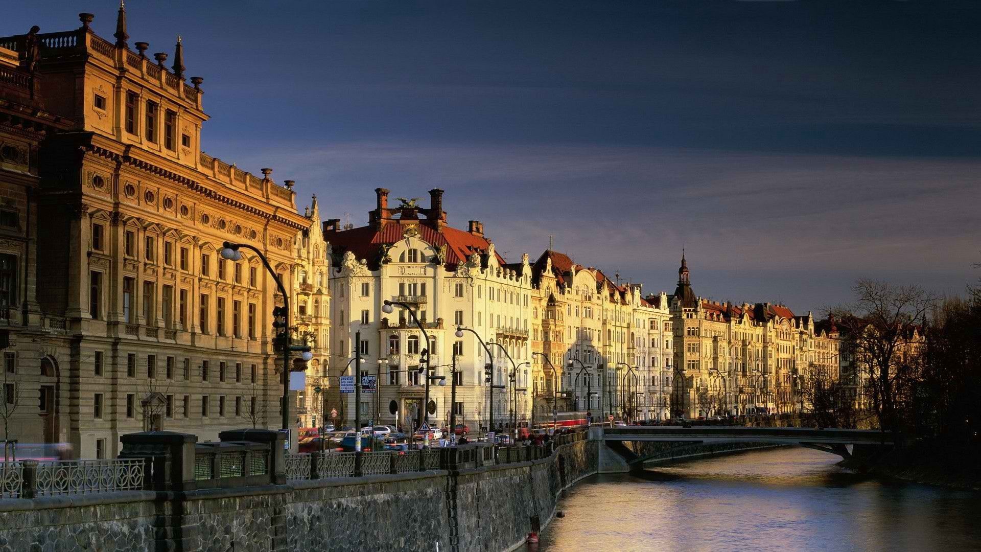 Cool Backgrounds city, street, cities, building Prague