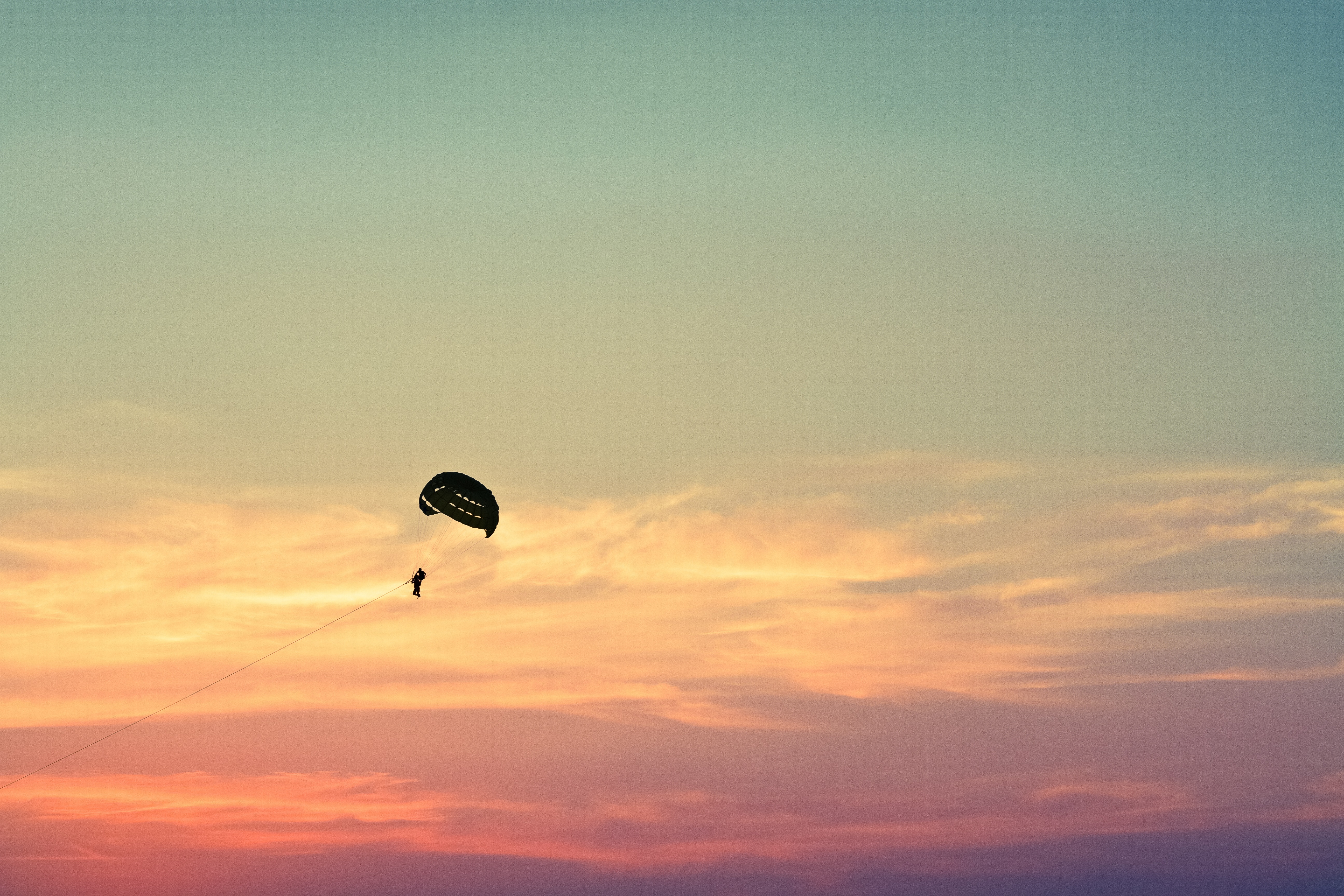 sports, sky, flight, paragliding, parasailing cell phone wallpapers