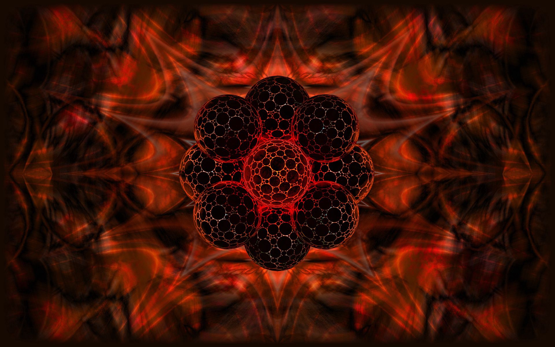 Phone Wallpaper fire, red, abstract, flash