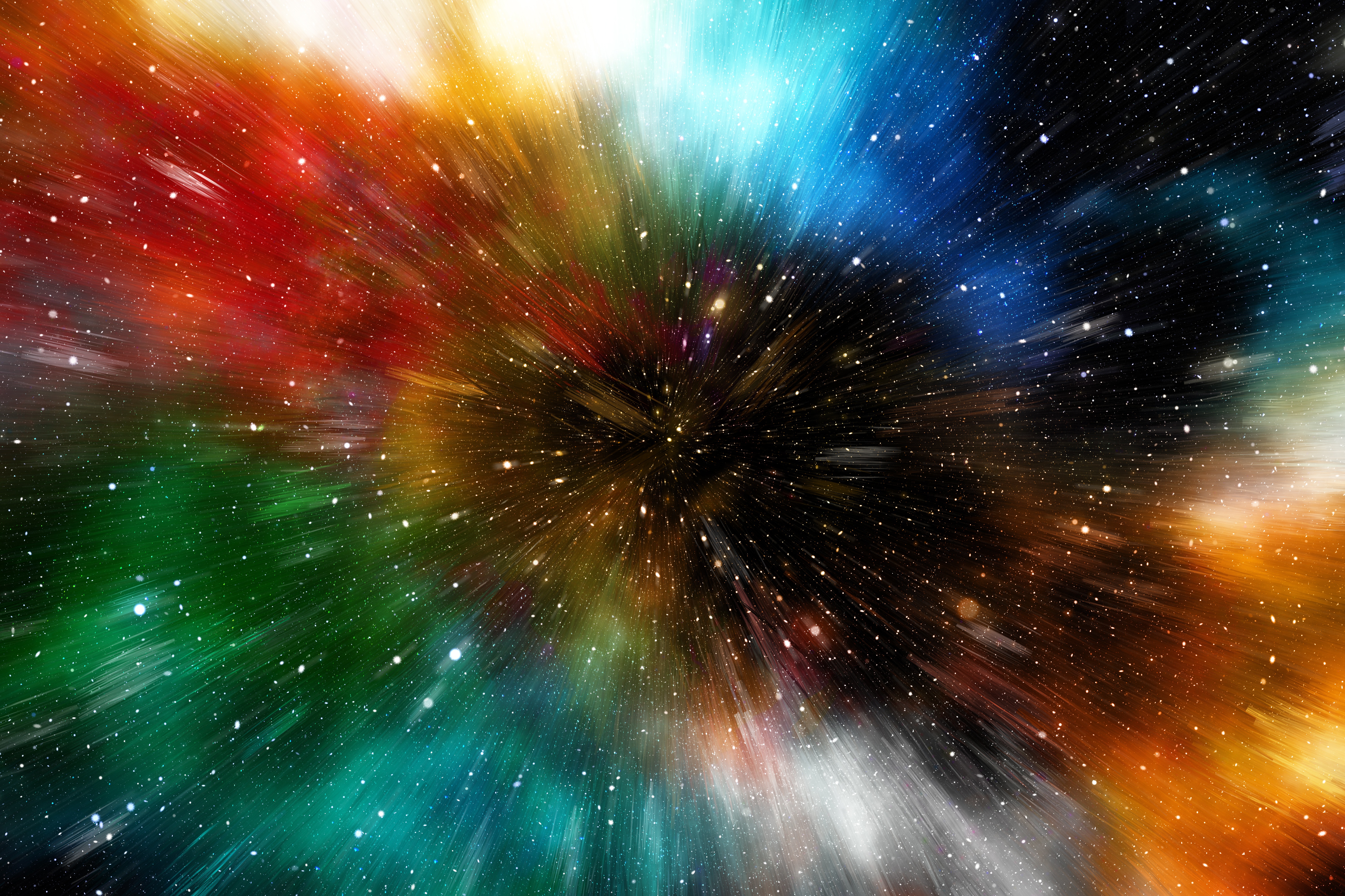 151258 télécharger le fond d'écran abstrait, univers, multicolore, hétéroclite, galaxie, immersion - économiseurs d'écran et images gratuitement