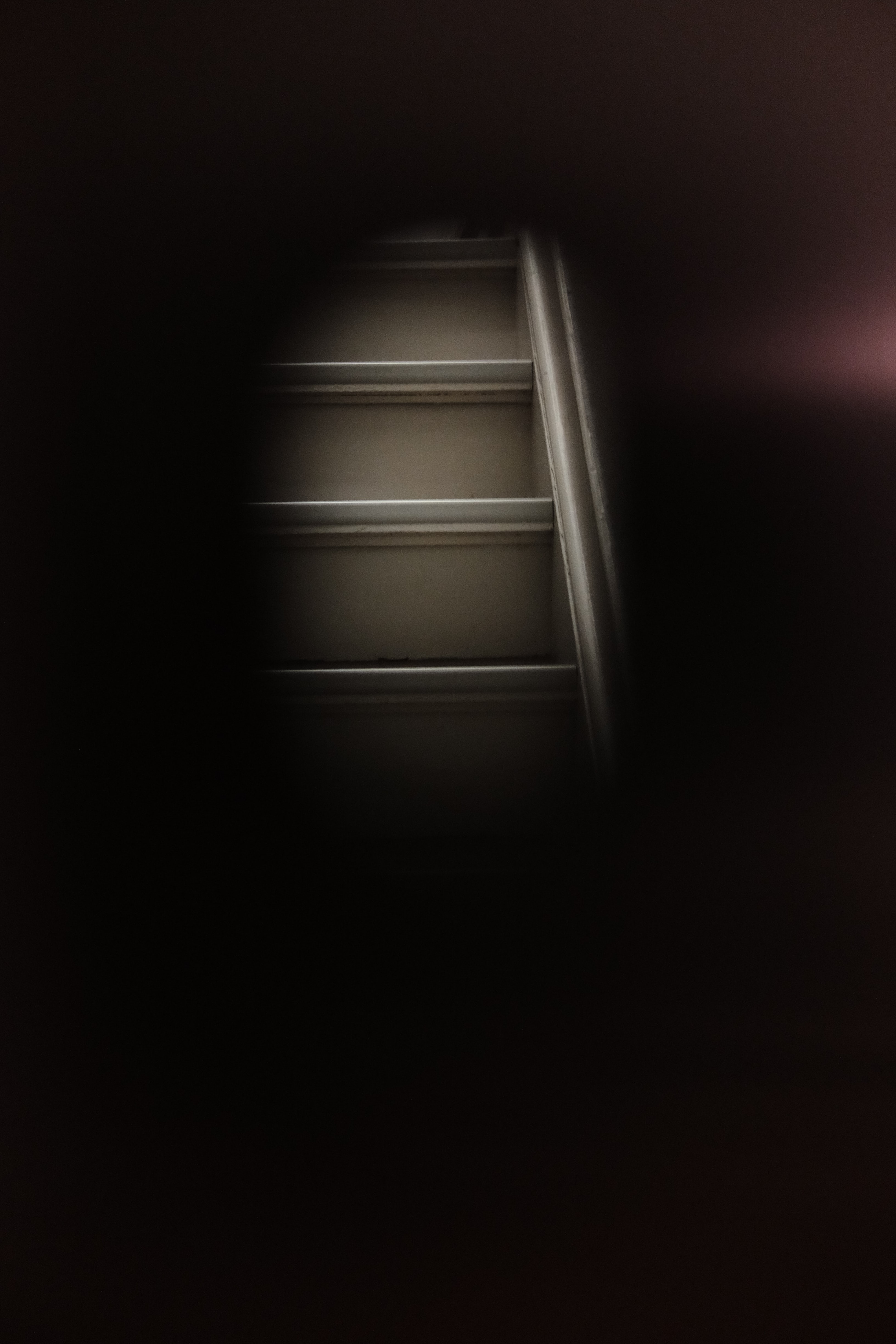 black, ladder, stairs, steps, dark