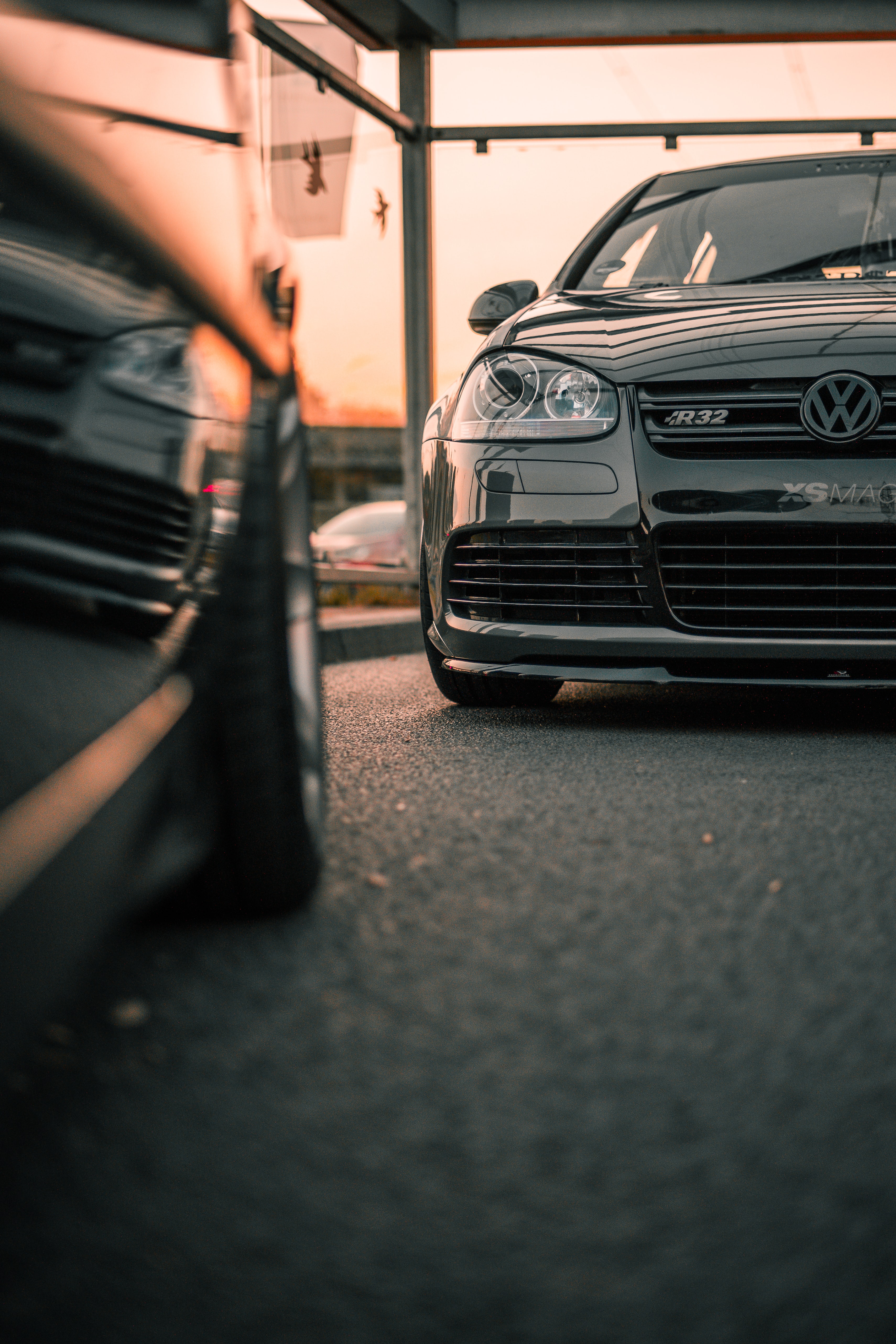 Latest Mobile Wallpaper volkswagen r32, front view, cars, car