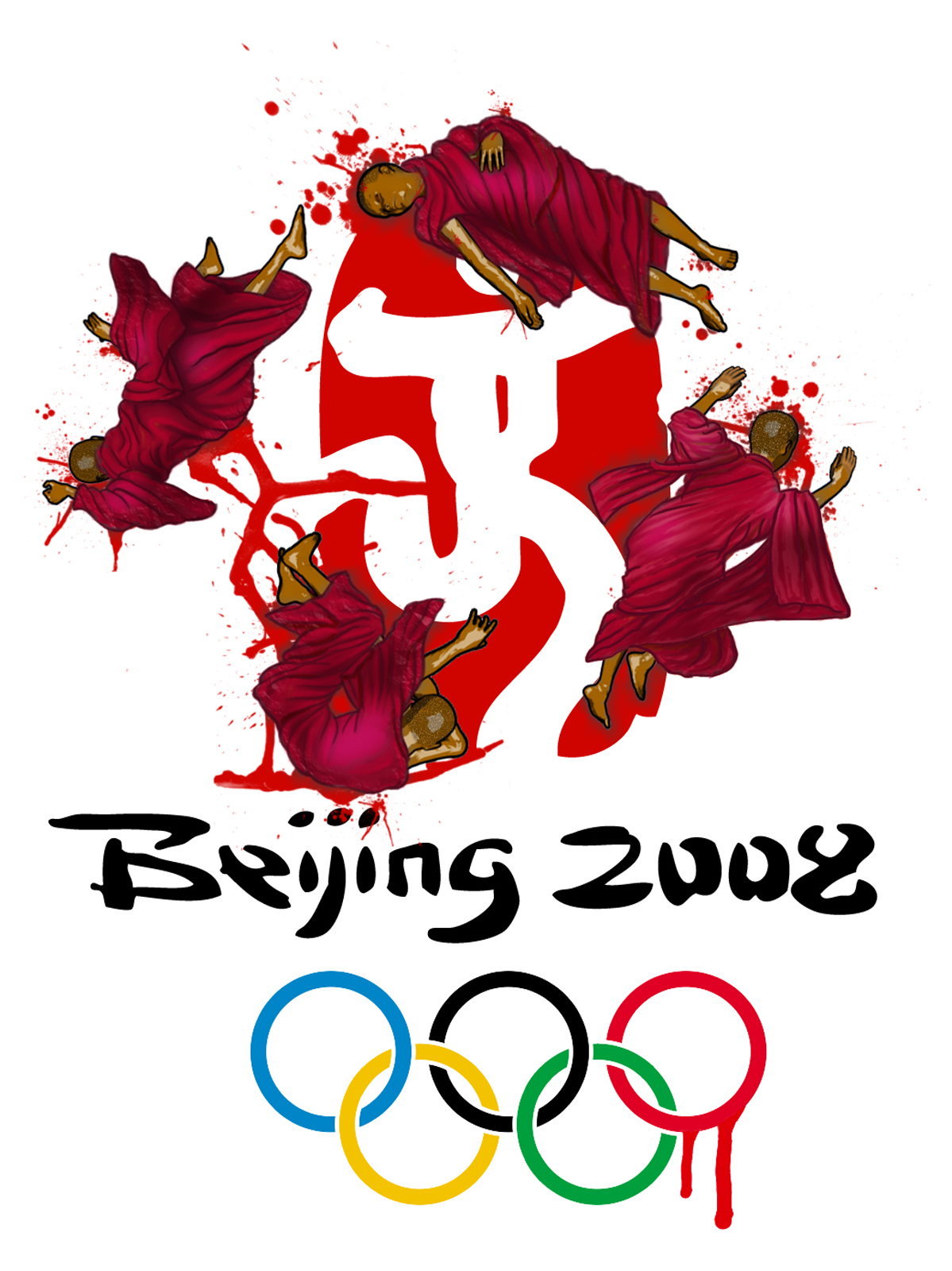 3971 Hintergrundbild herunterladen sport, logos, olympics, weiß - Bildschirmschoner und Bilder kostenlos