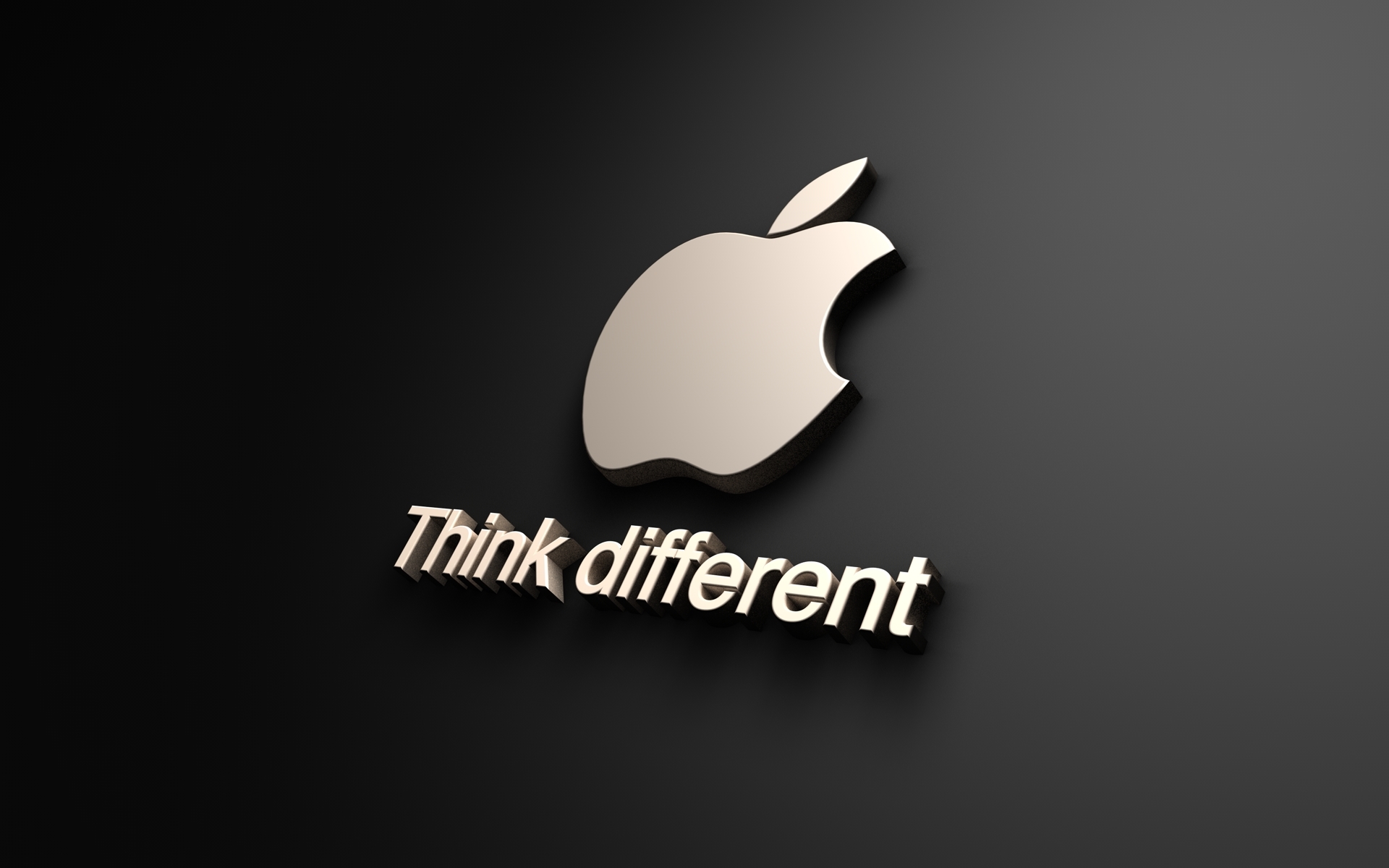 Ultra HD 4K background, black, logos, apple