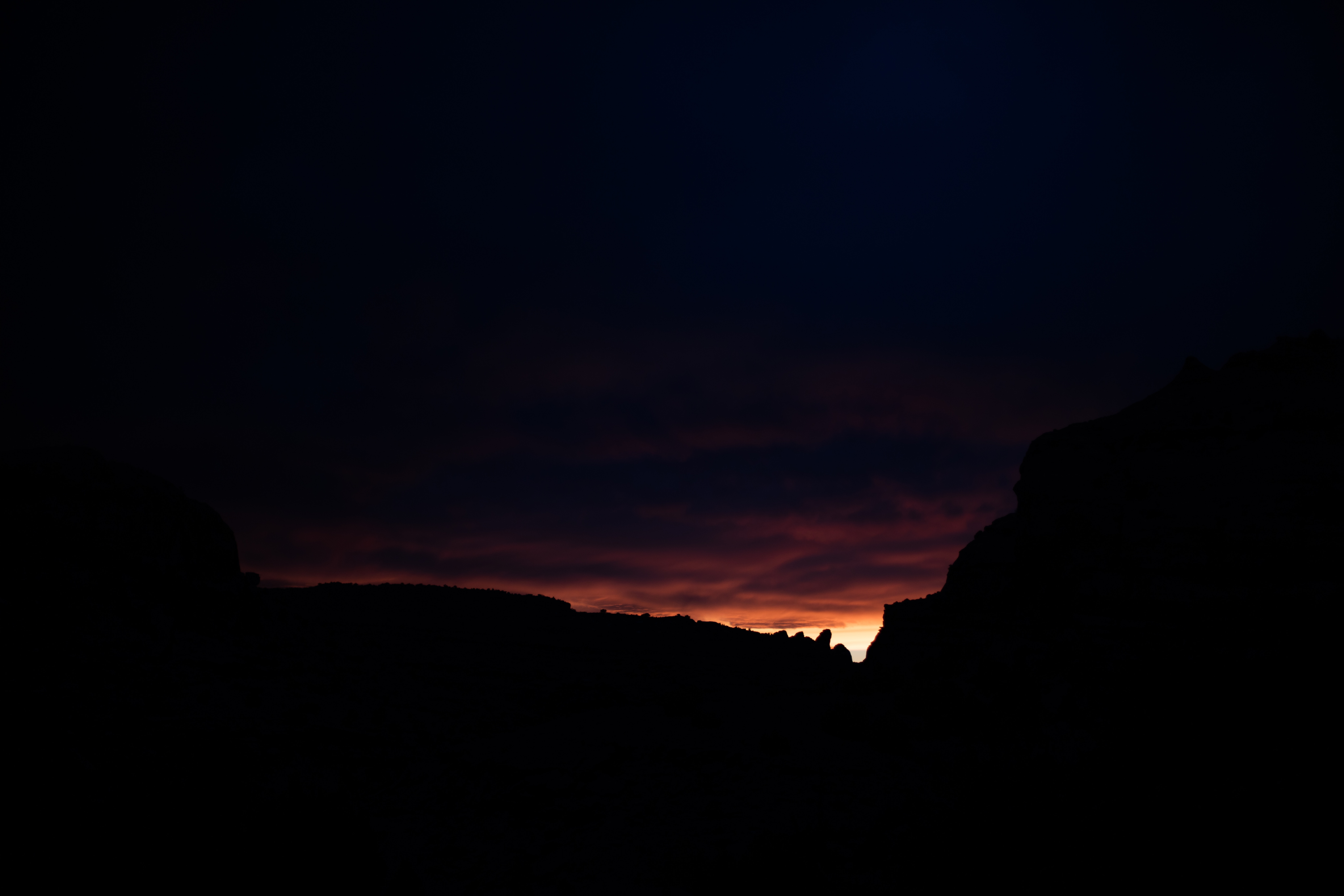 Free HD, 4K, 32K, Ultra HD twilight, mountains, evening, dark