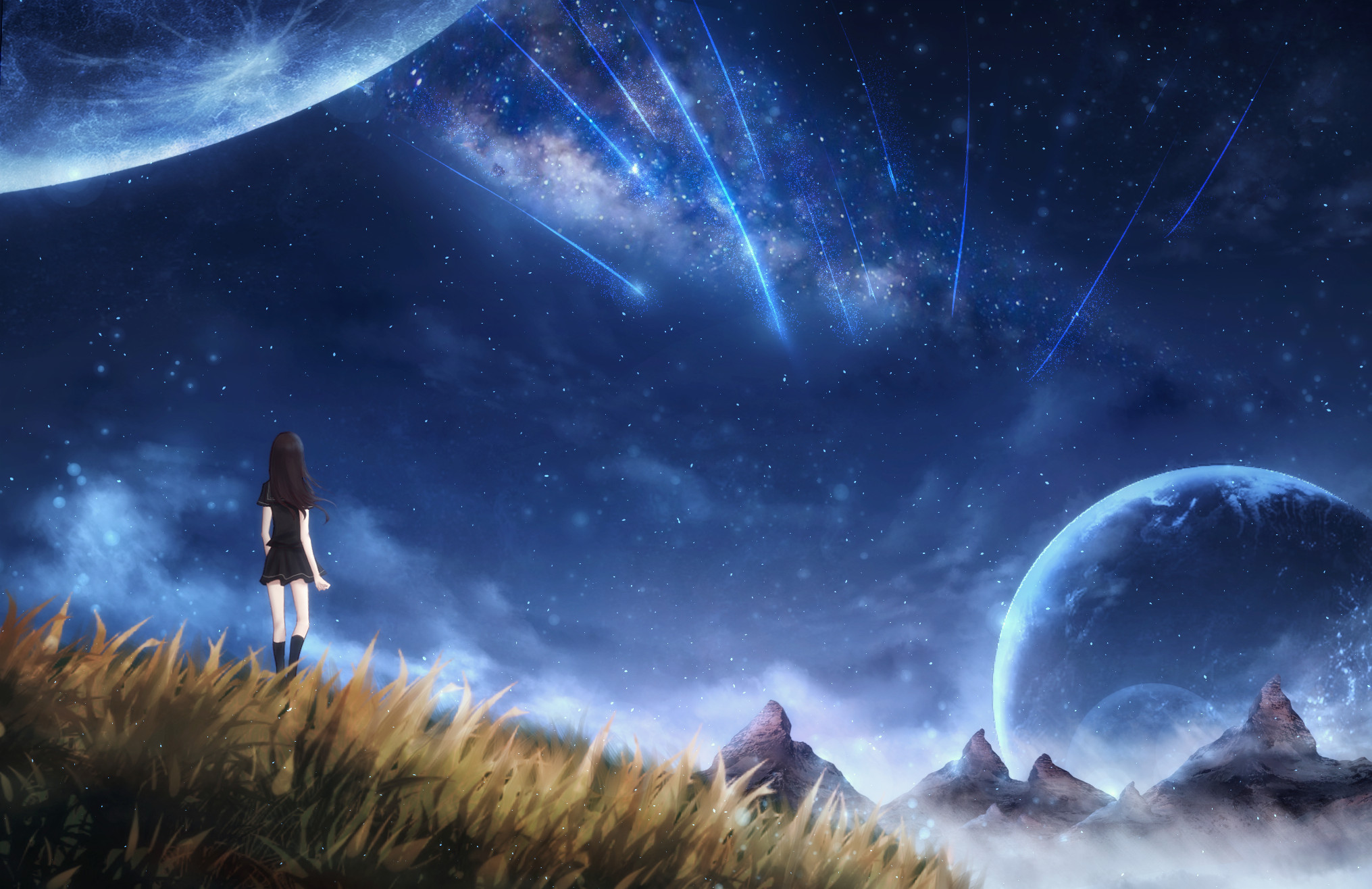 landscape, original, anime, sky Full HD