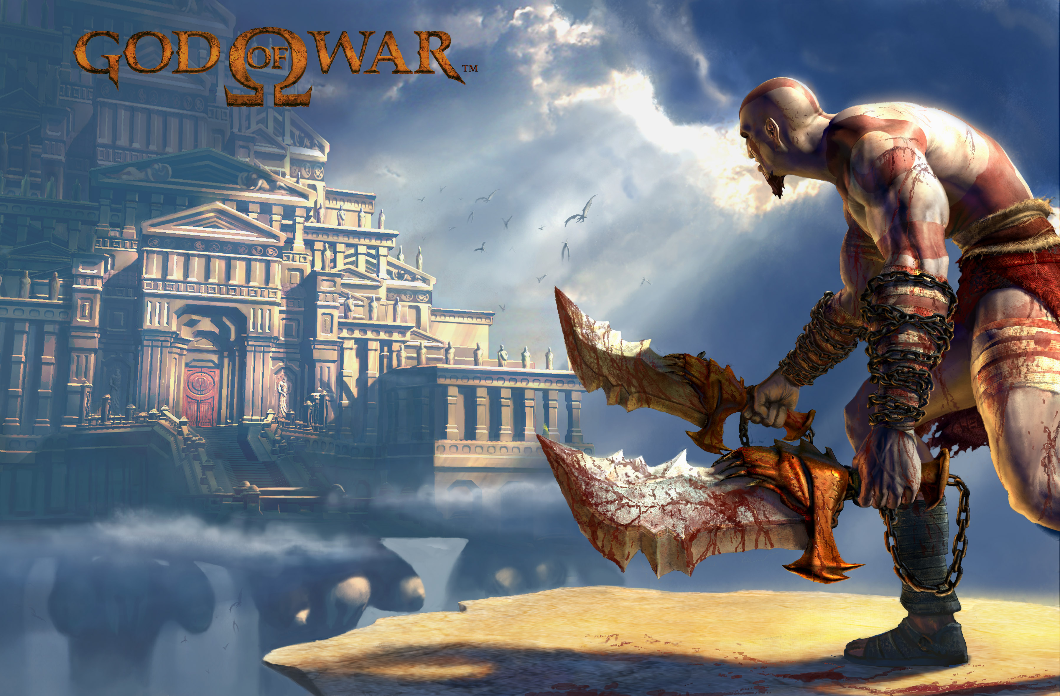 520732 baixar papel de parede god of war, kratos (deus da guerra), videogame - protetores de tela e imagens gratuitamente