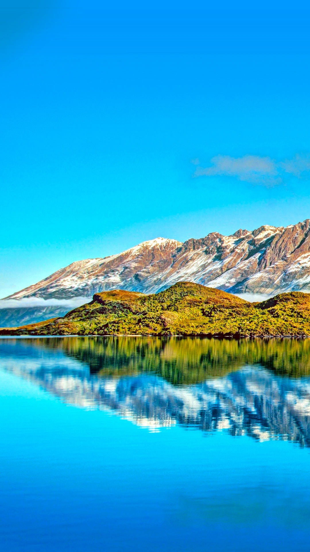 android lake wānaka, earth, reflection, mountain, lake, lakes