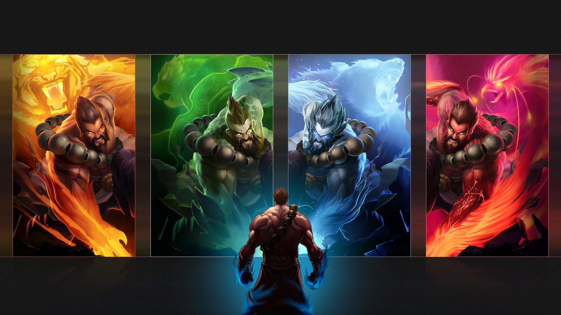 video game, league of legends, udyr (league of legends) lock screen backgrounds