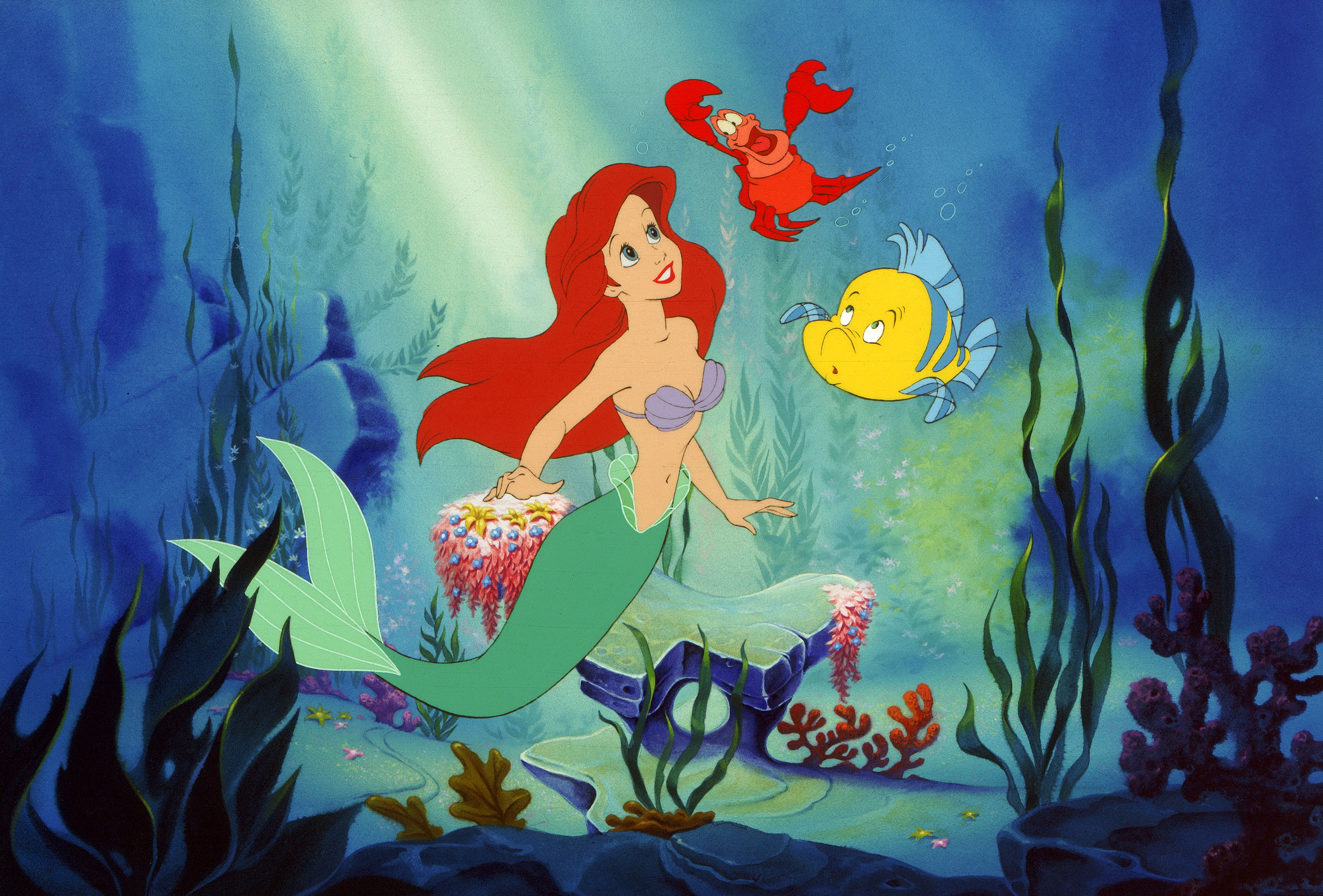 FHD, 4K Ariel (The Little Mermaid), UHD