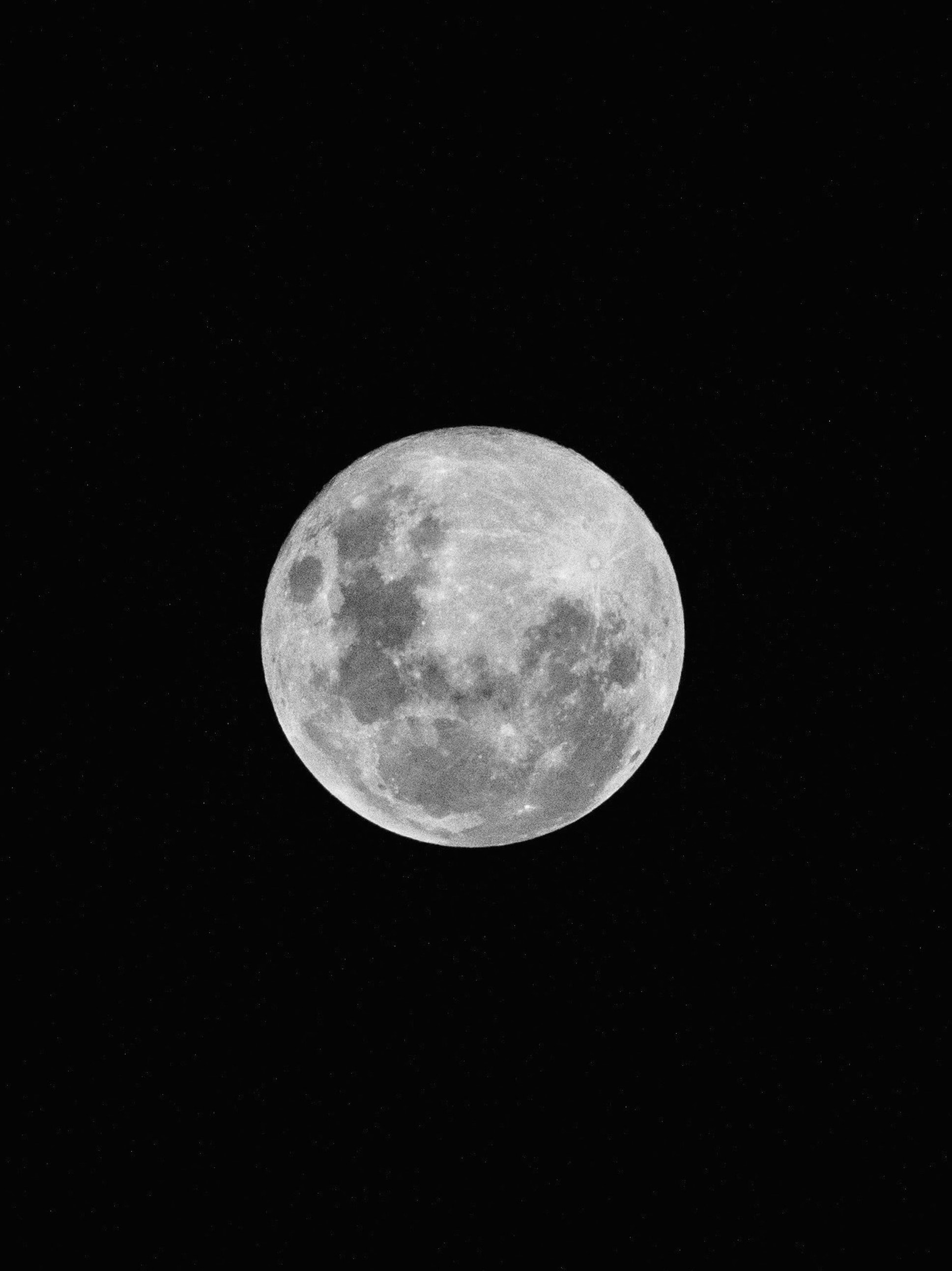 full moon, moon, universe, night