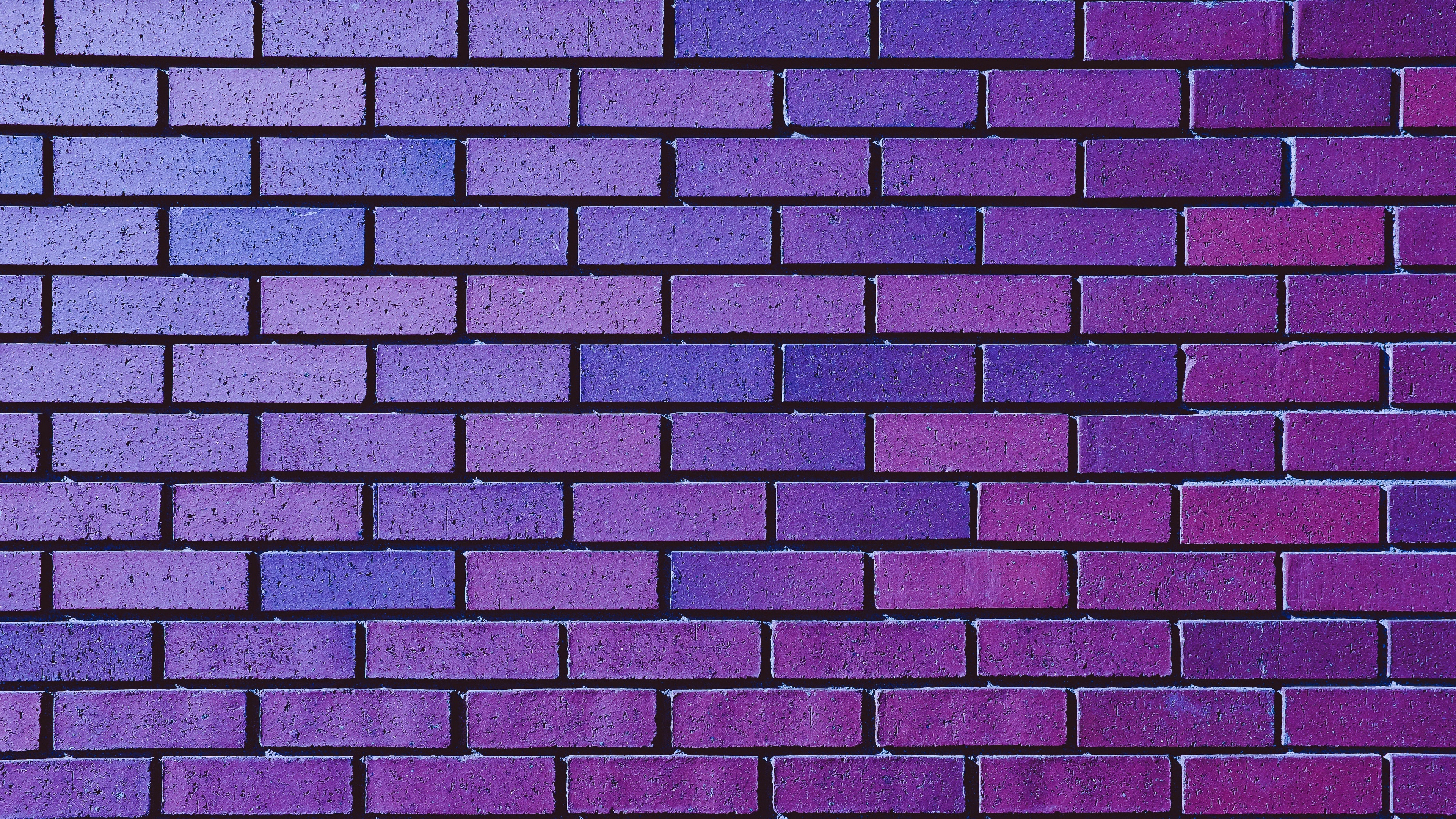 Wall man made, purple, brick Desktop FHD