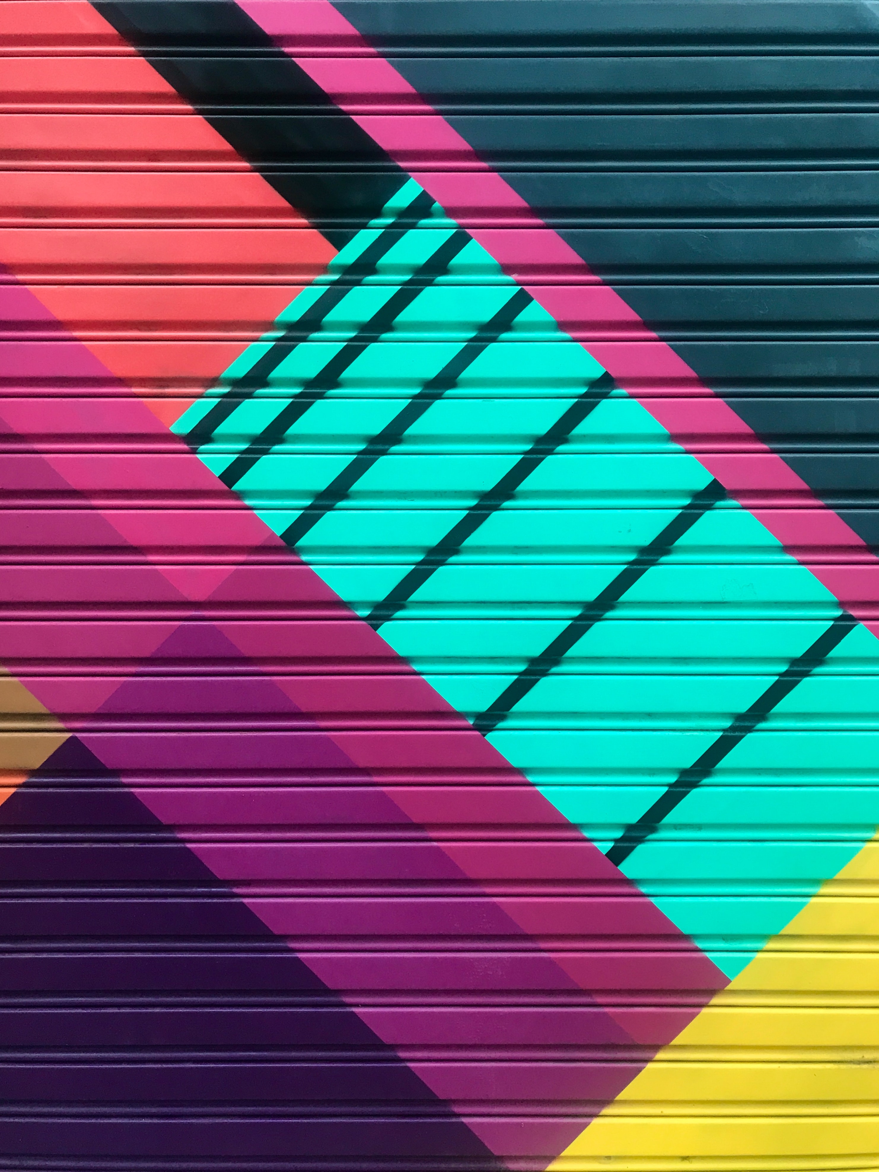 abstract, multicolored, motley, paint, wall, stripes, streaks cellphone