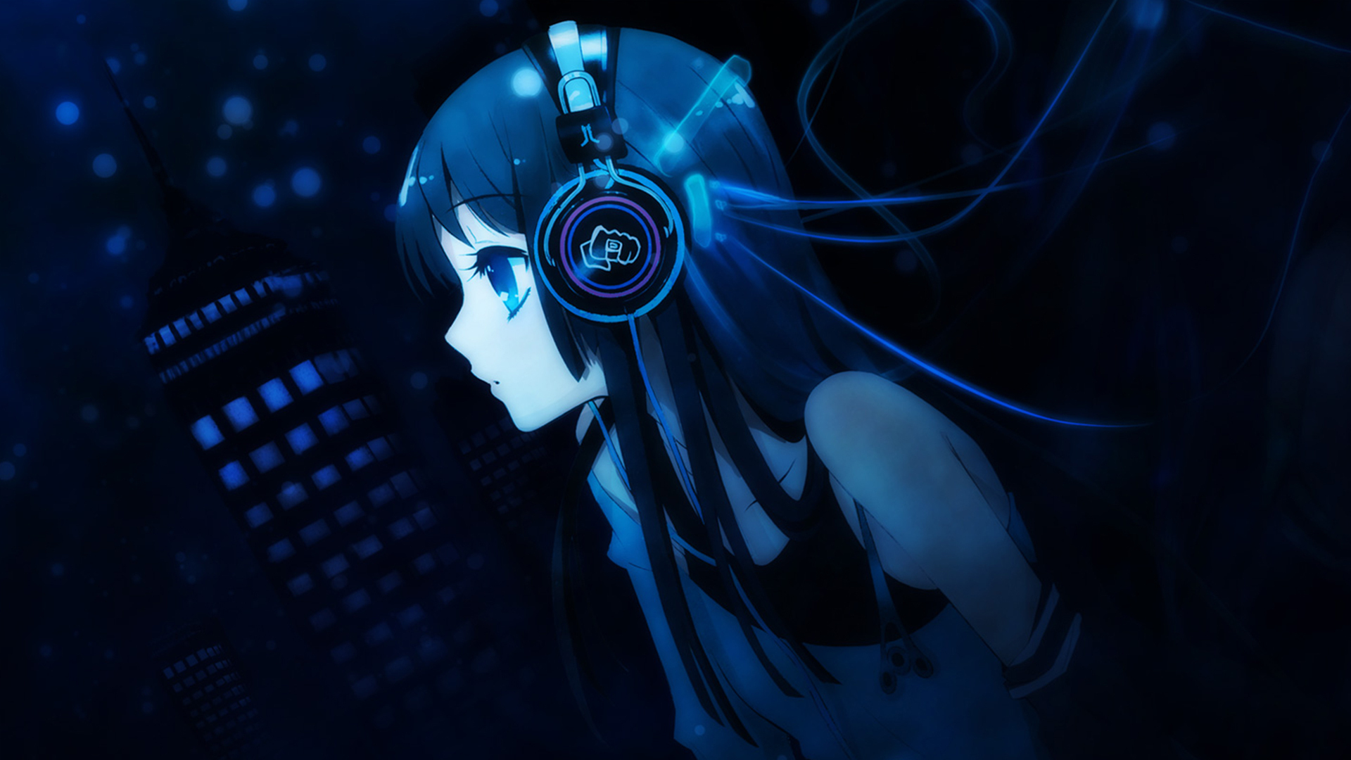 HD desktop wallpaper: Music, Girls, Anime download free picture #14350