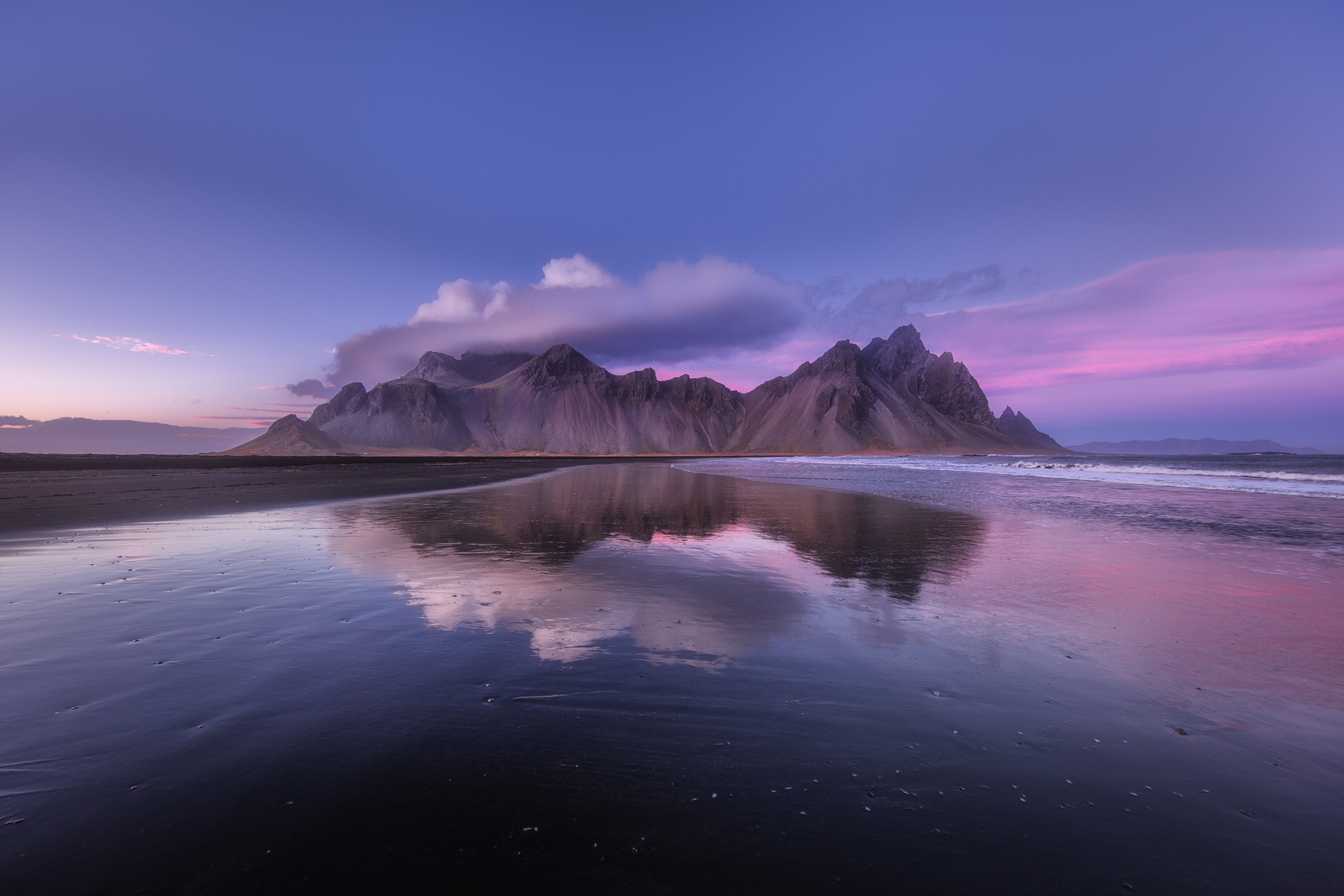 iceland, nature, clouds, mountain, coast images