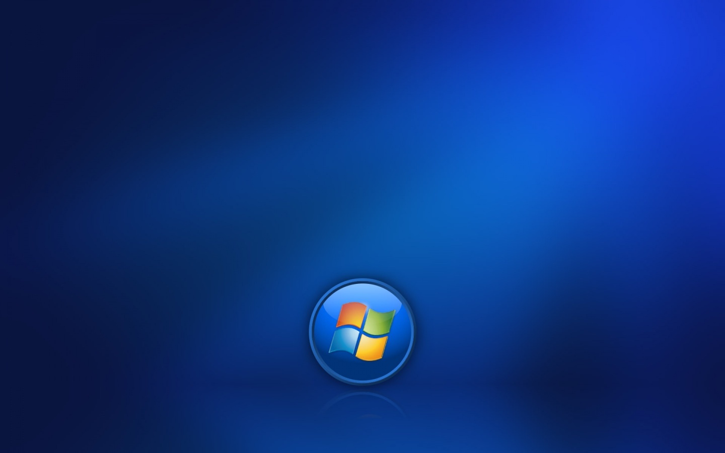 logos, windows, background, blue