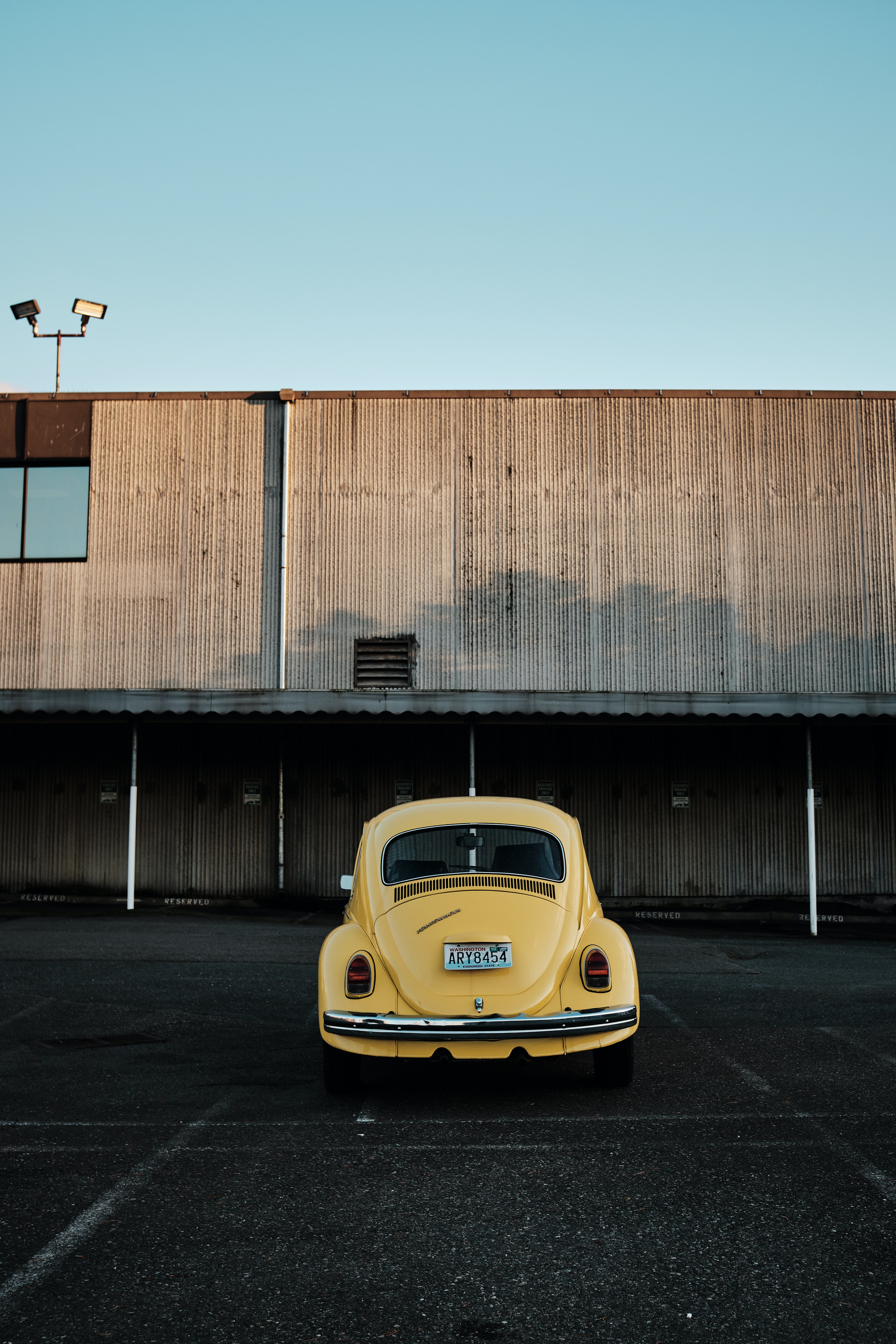 retro, yellow, vintage, cars, car, old