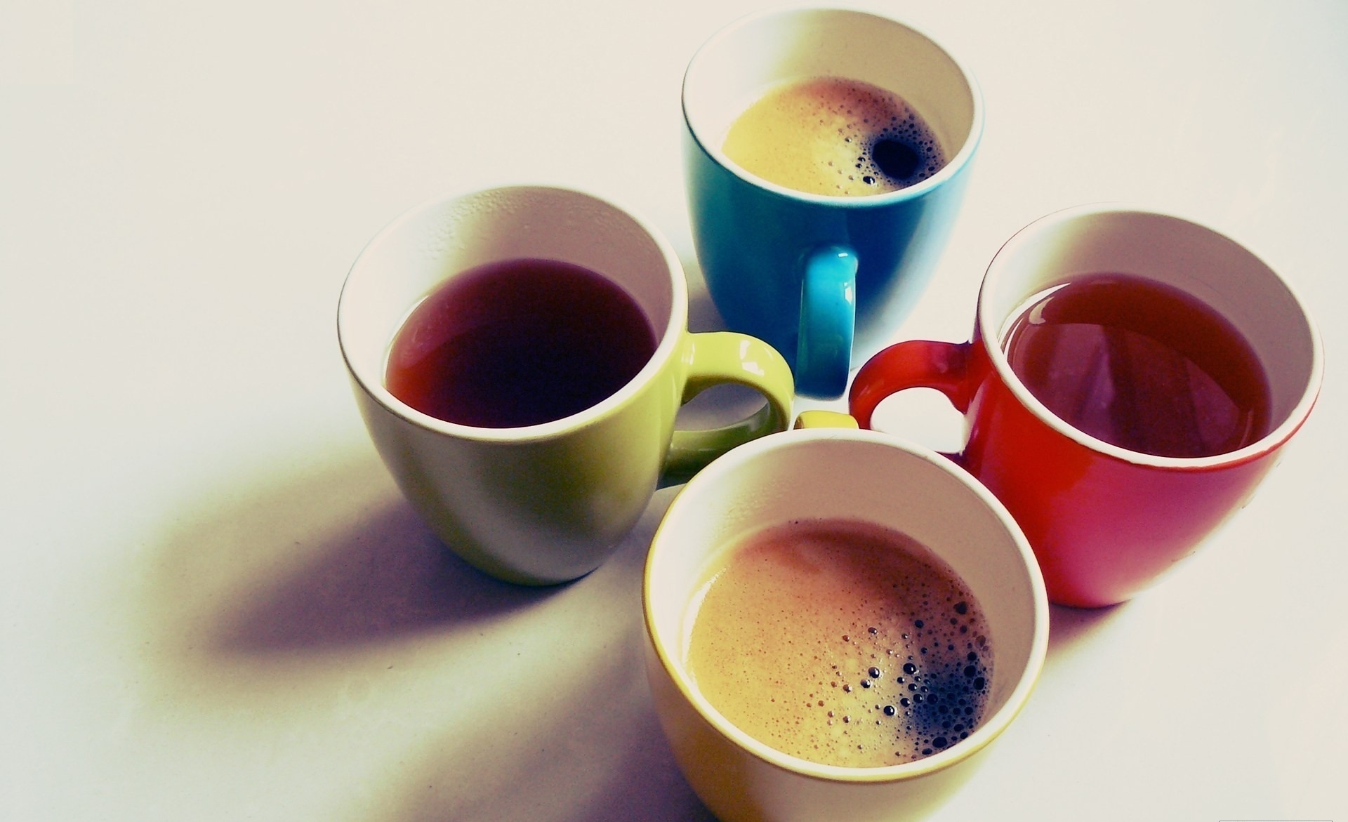 wallpapers drinks, miscellanea, miscellaneous, color, coloured, mugs