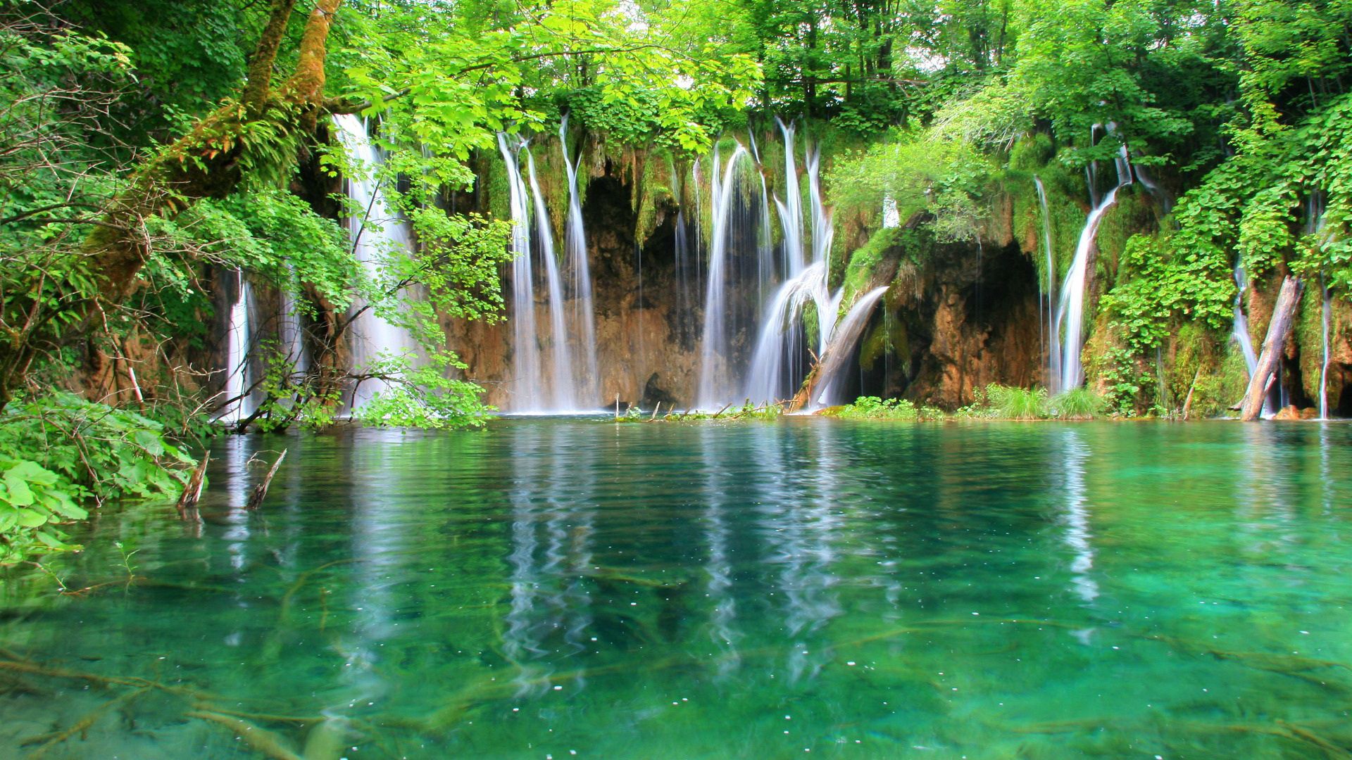 103350 скачать обои водопады, природа, вода, лес, джунгли - заставки и картинки бесплатно