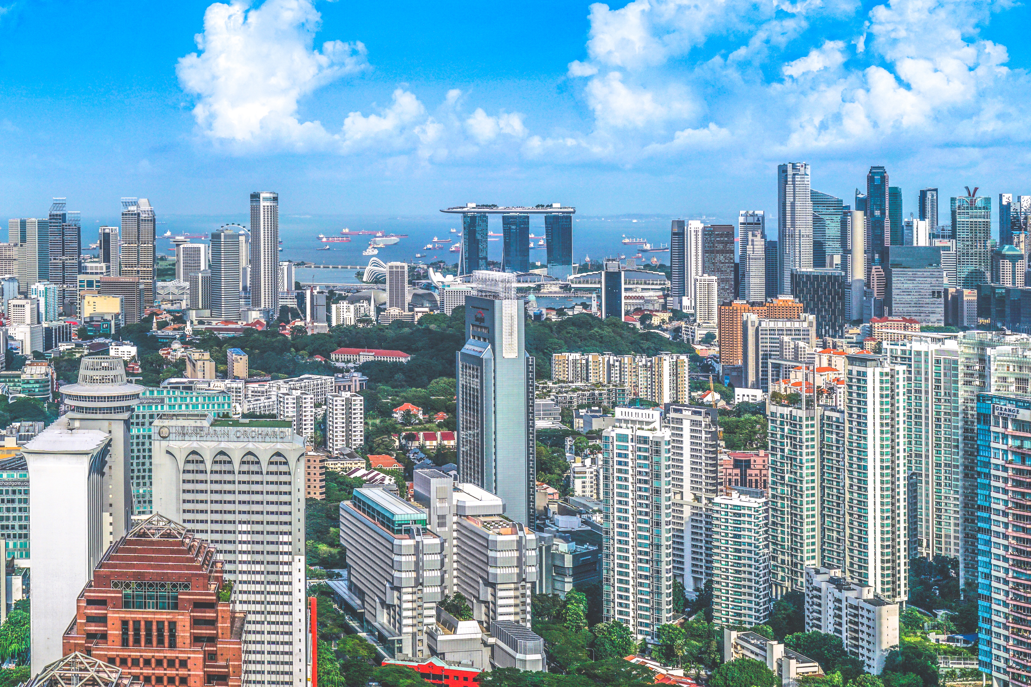 63506 Bildschirmschoner und Hintergrundbilder Wolkenkratzer auf Ihrem Telefon. Laden Sie singapur, architektur, städte Bilder kostenlos herunter
