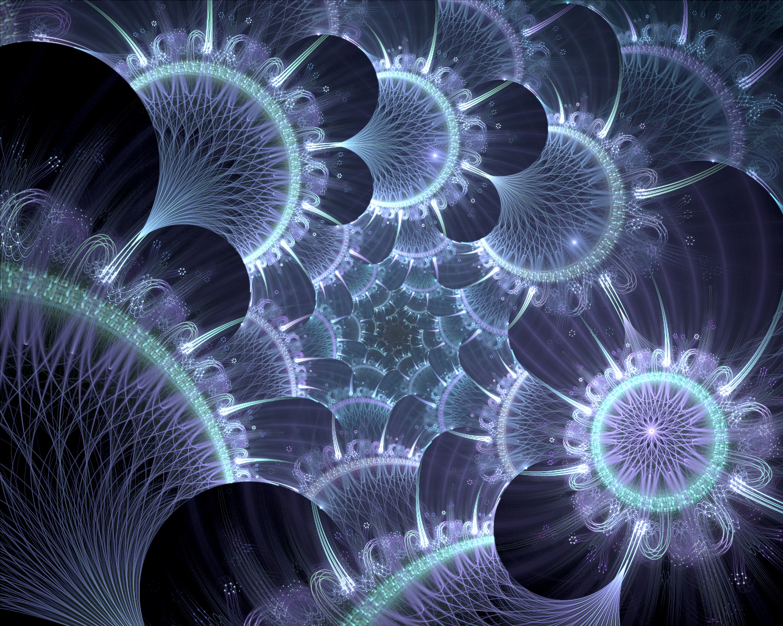 glare, glow, abstract, fractal Hd 1080p Mobile